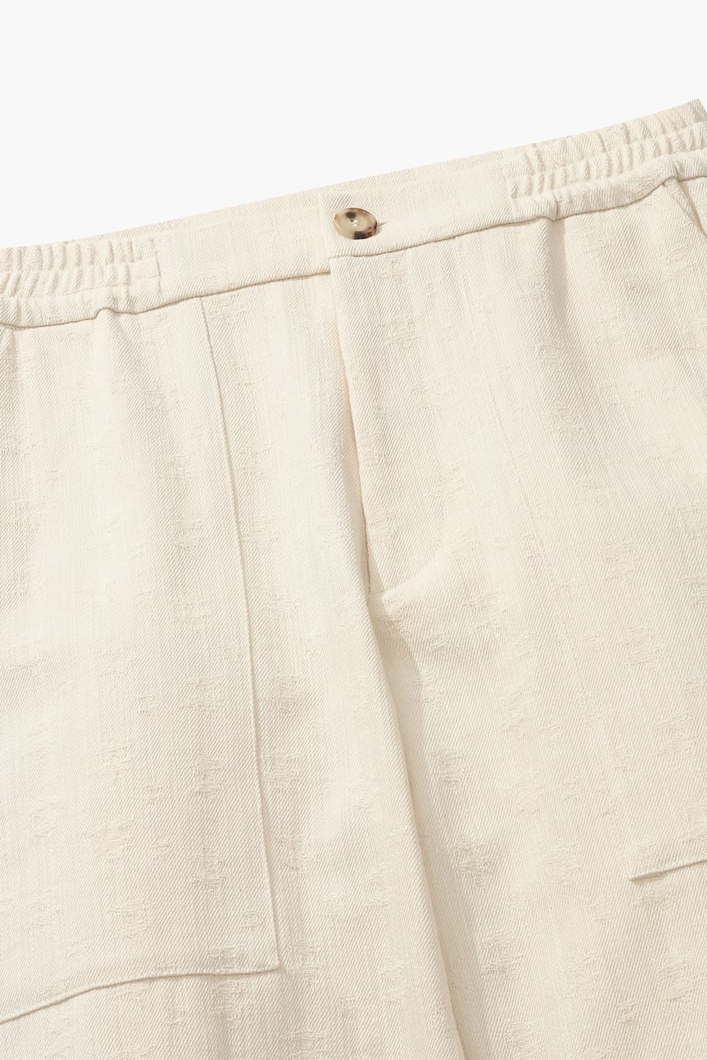 면 100 PASCAL 바지 아이보리 QE4FMRDPT102Q12