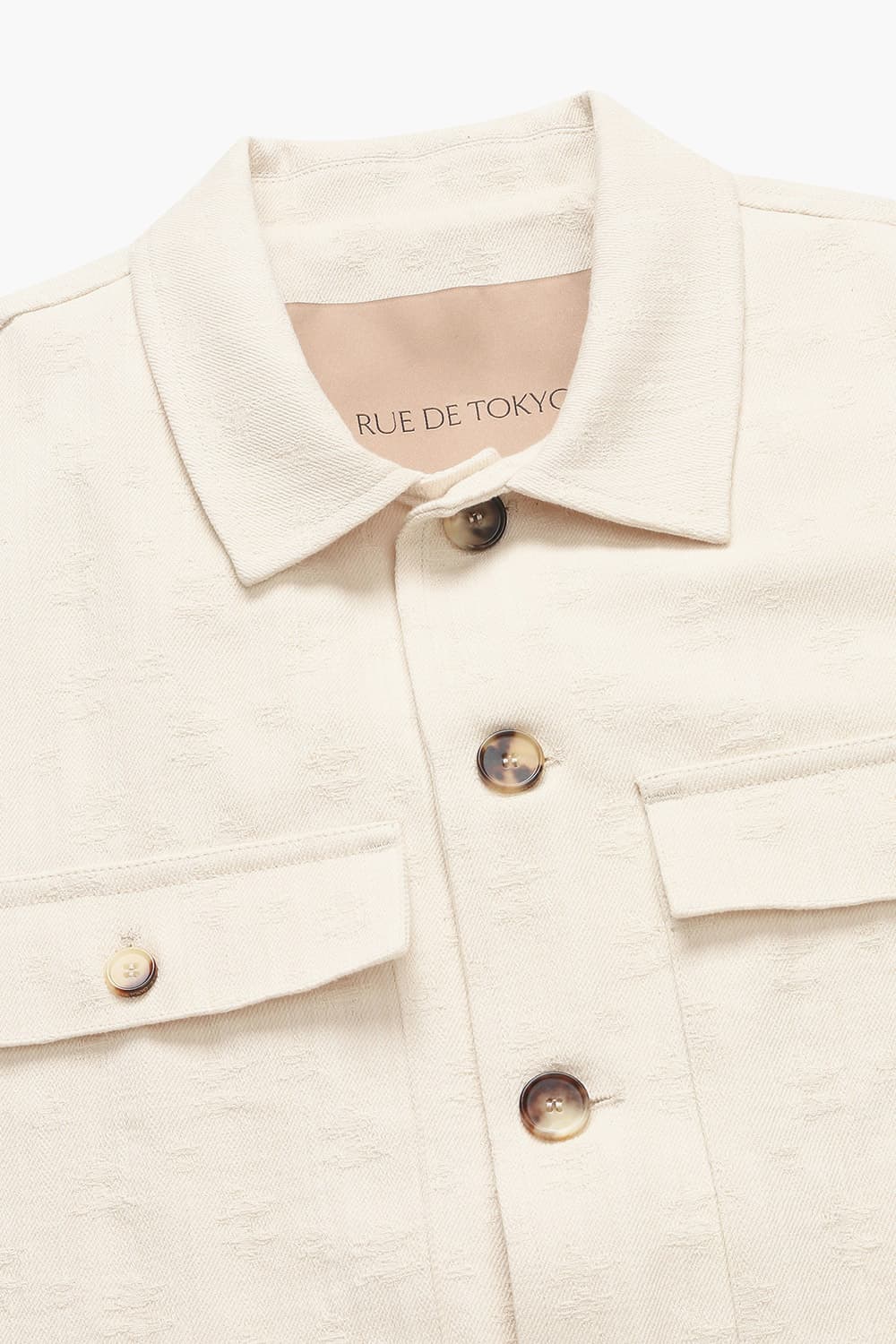 면 100 CLAS 자카트 자켓 아이보리 QE4FMRDOT102Q12