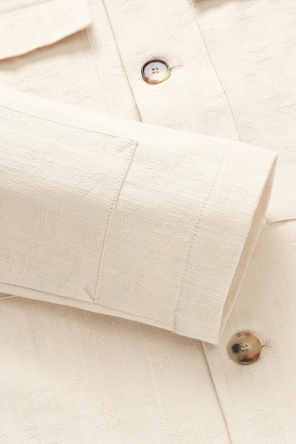 면 100 CLAS 자카트 자켓 아이보리 QE4FMRDOT102Q12