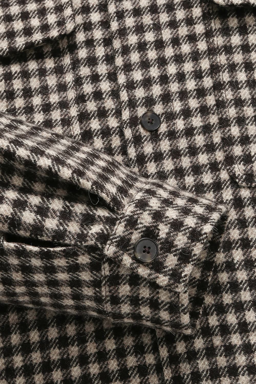 [기간한정] 울100 OVERSHIRT 브라운 아우터 QE4FMDBOT101Q85