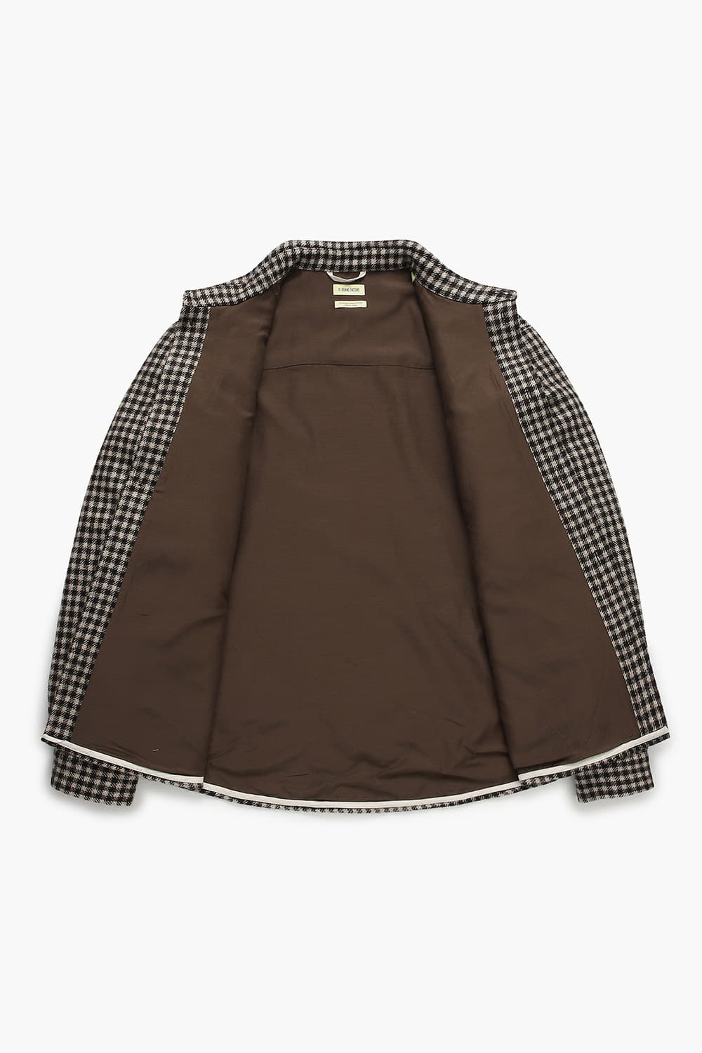 [기간한정] 울100 OVERSHIRT 브라운 아우터 QE4FMDBOT101Q85