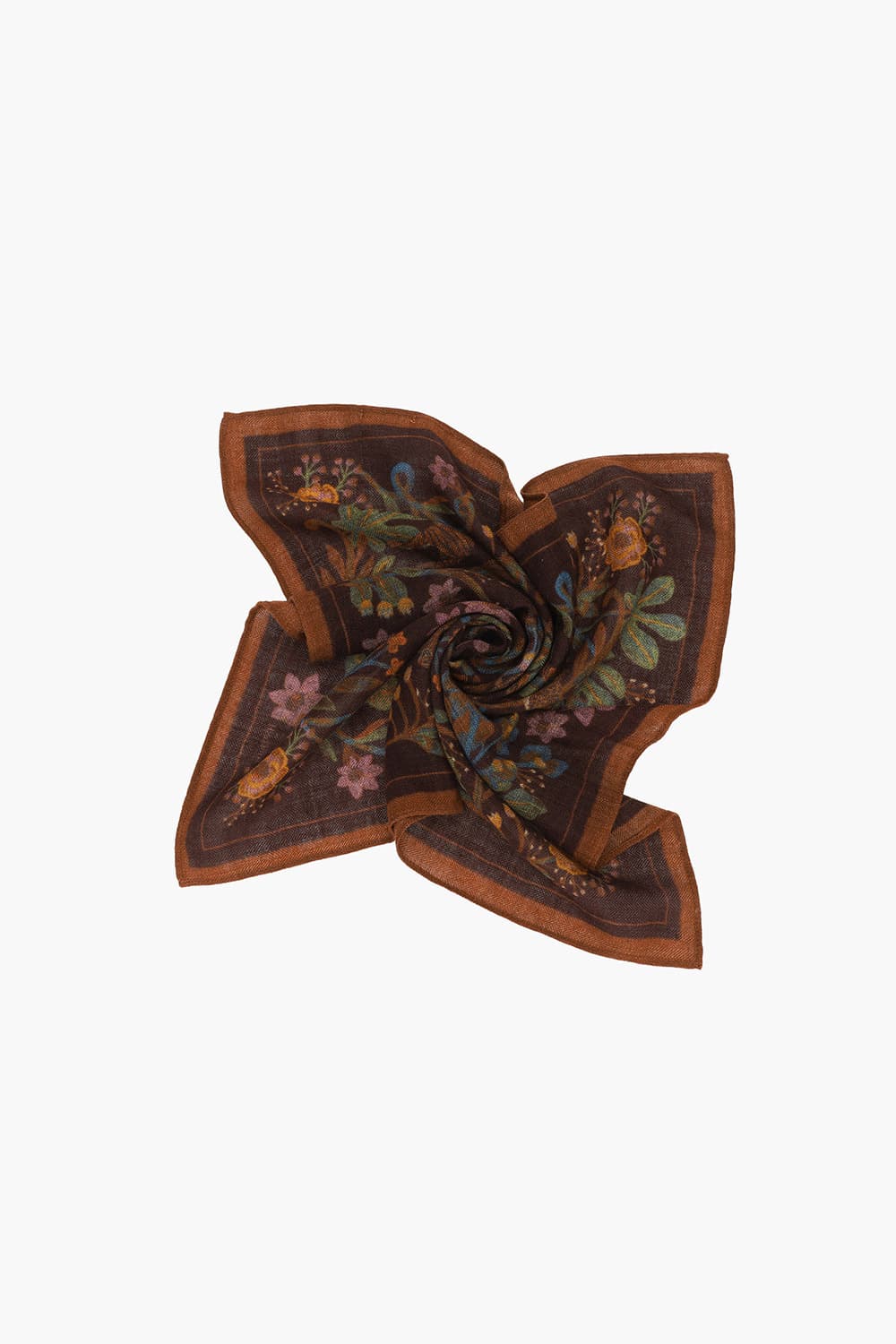 울100 TIGER BANDANA MEN 다크 브라운 스카프 QE4FMHTSC101Q89