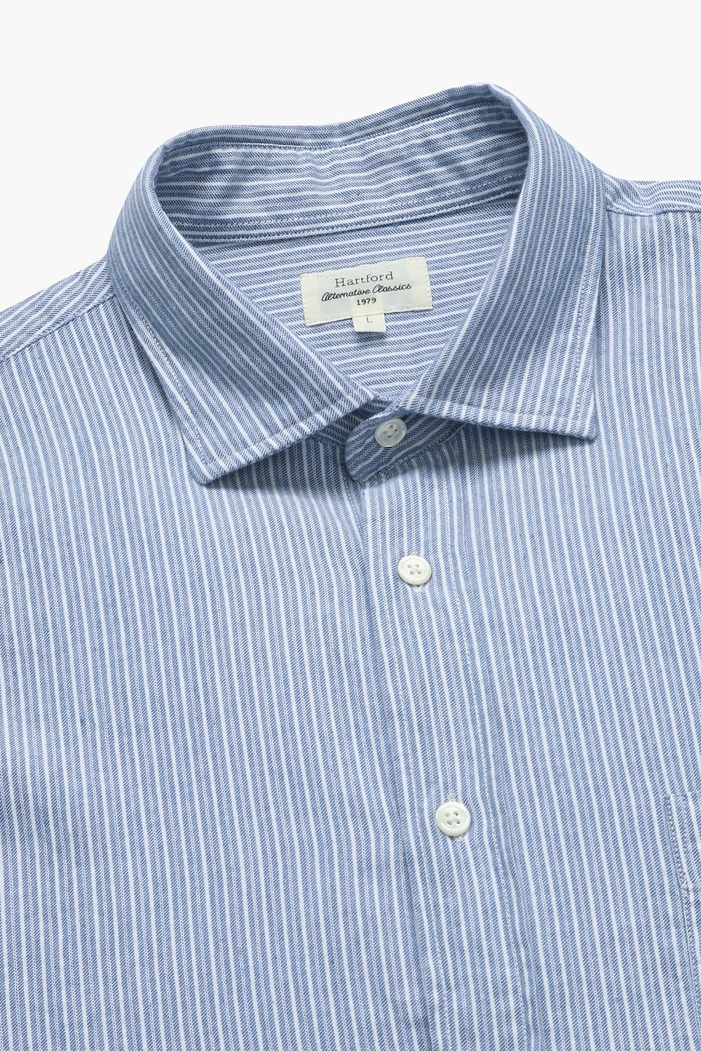 면100 PAUL 블루 셔츠 QE4FMHTSH102Q62