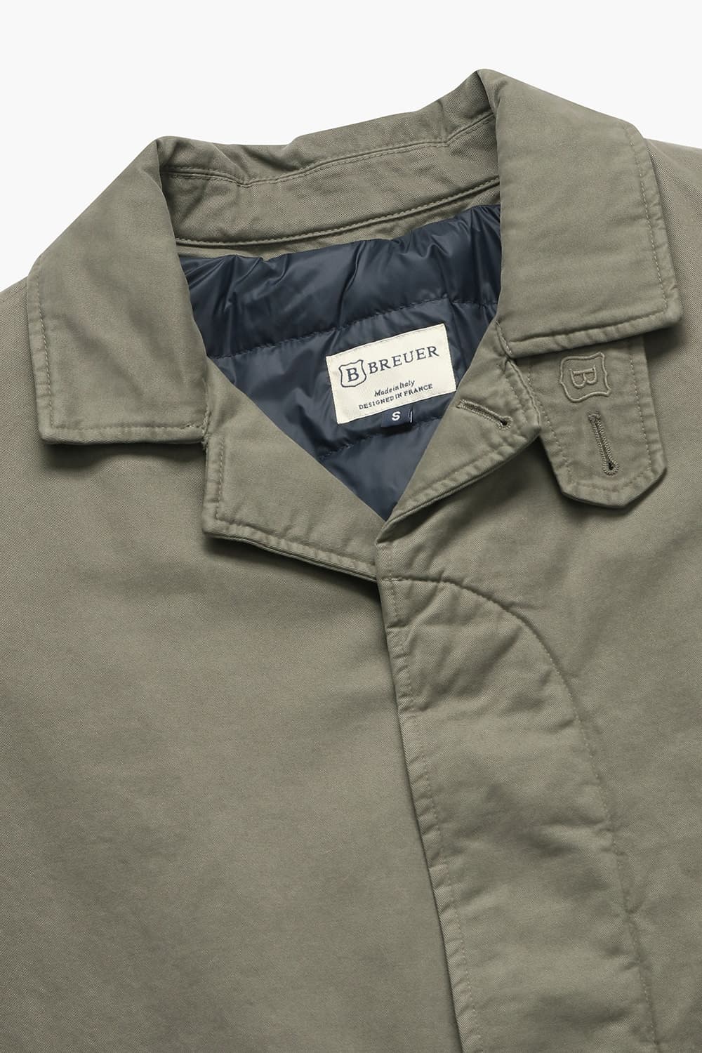 면100 Borart CO 다운 라이트 브라운 아우터 RE4FMBAOT103R80