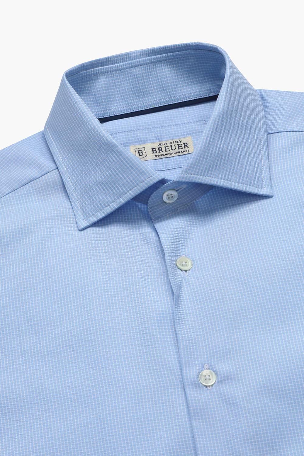 면100 Micro Window블루 셔츠 RE4FMBASH302R63