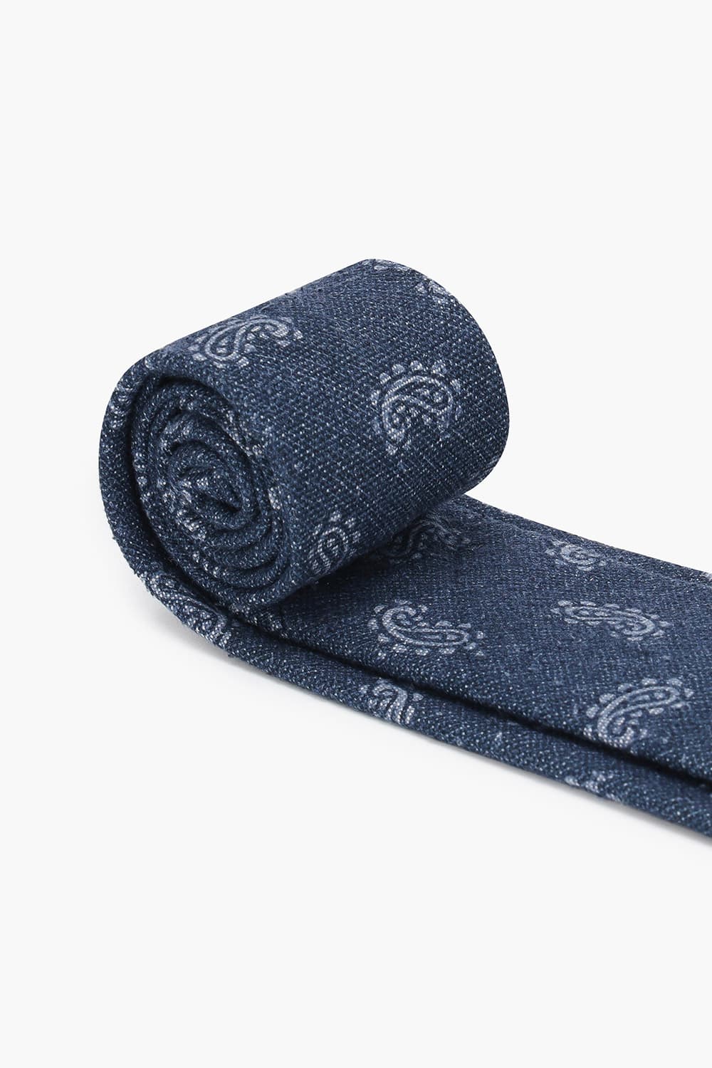 실크 혼방 일러스트 패턴 넥타이 02367P708503