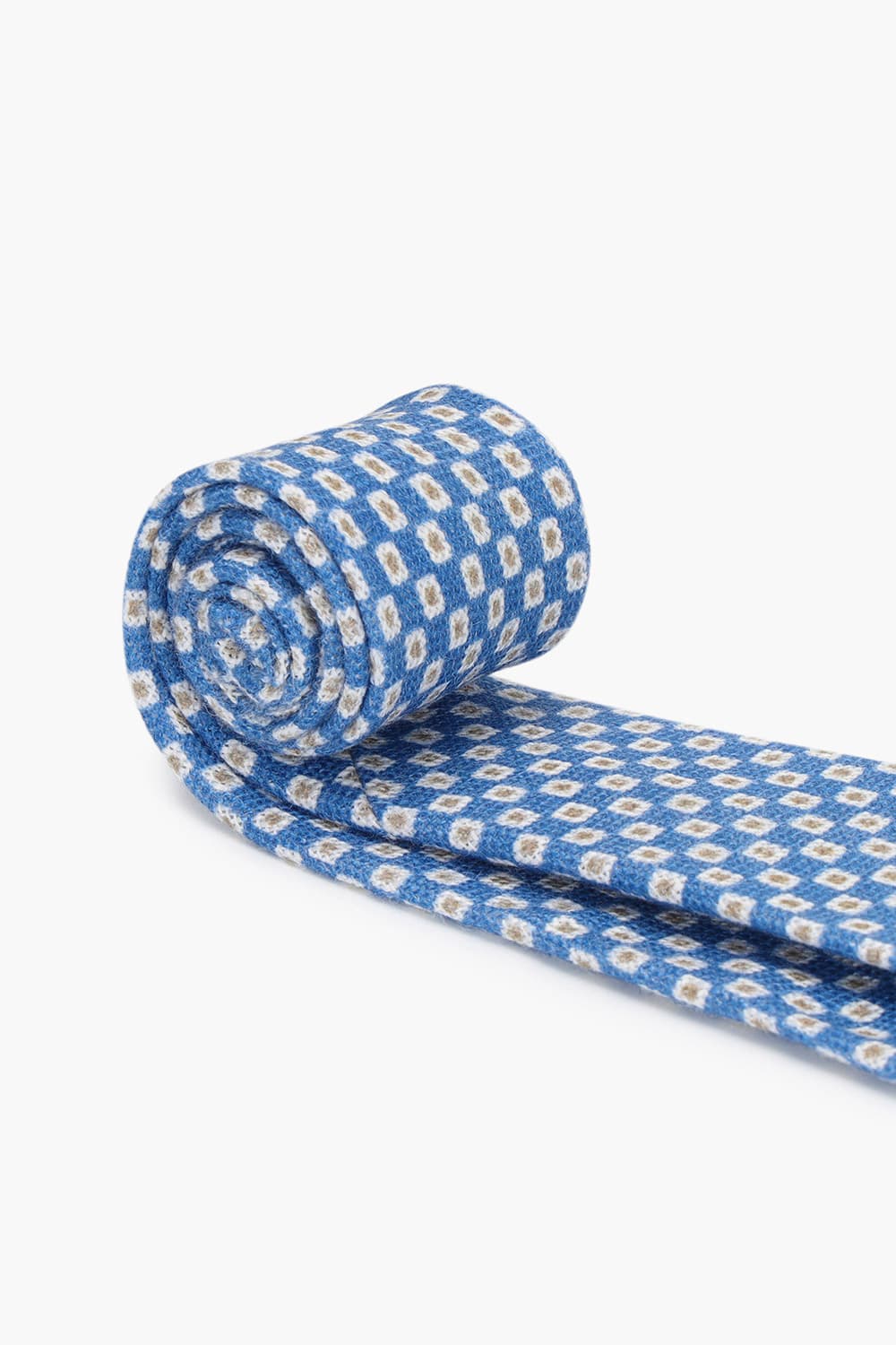 린넨 도트 패턴 넥타이 02330P714001