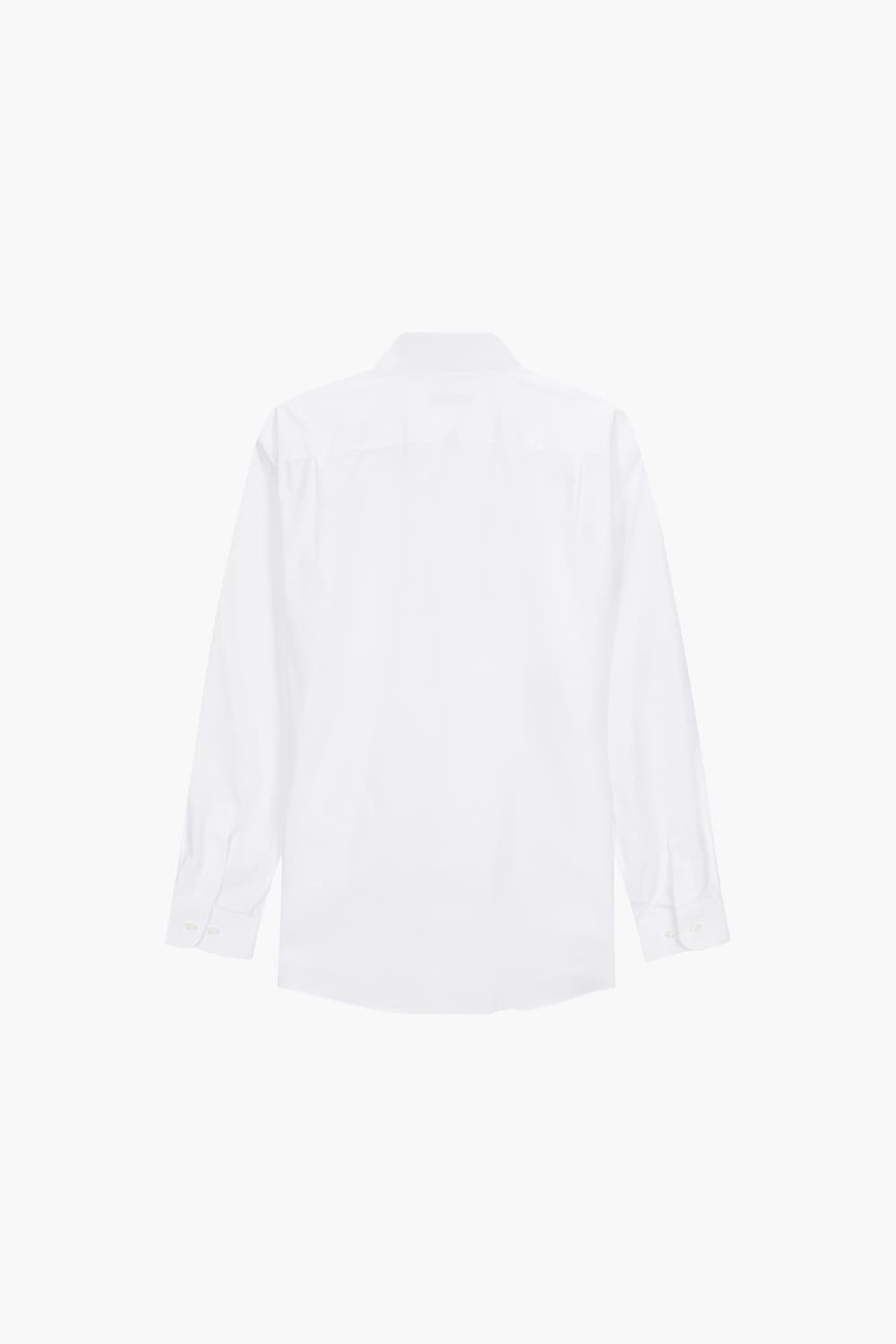 [LAST SIZE] 트윌 솔리드 701 비즈니스 셔츠 화이트