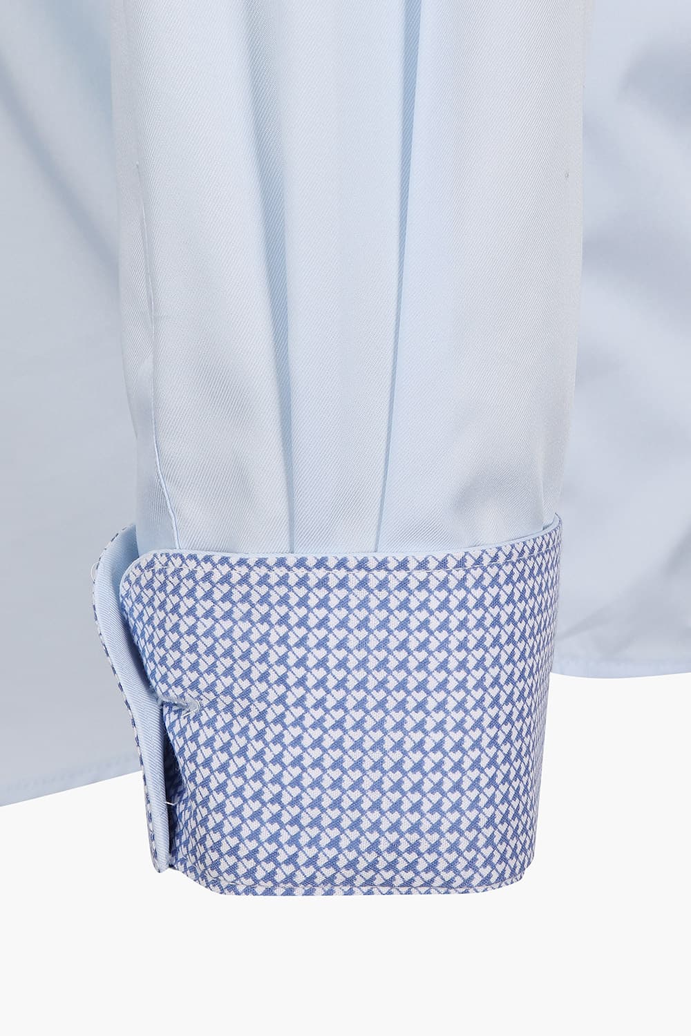 트윌 배색 162 비즈니스 셔츠 블루 SE4SM11LS162SBU