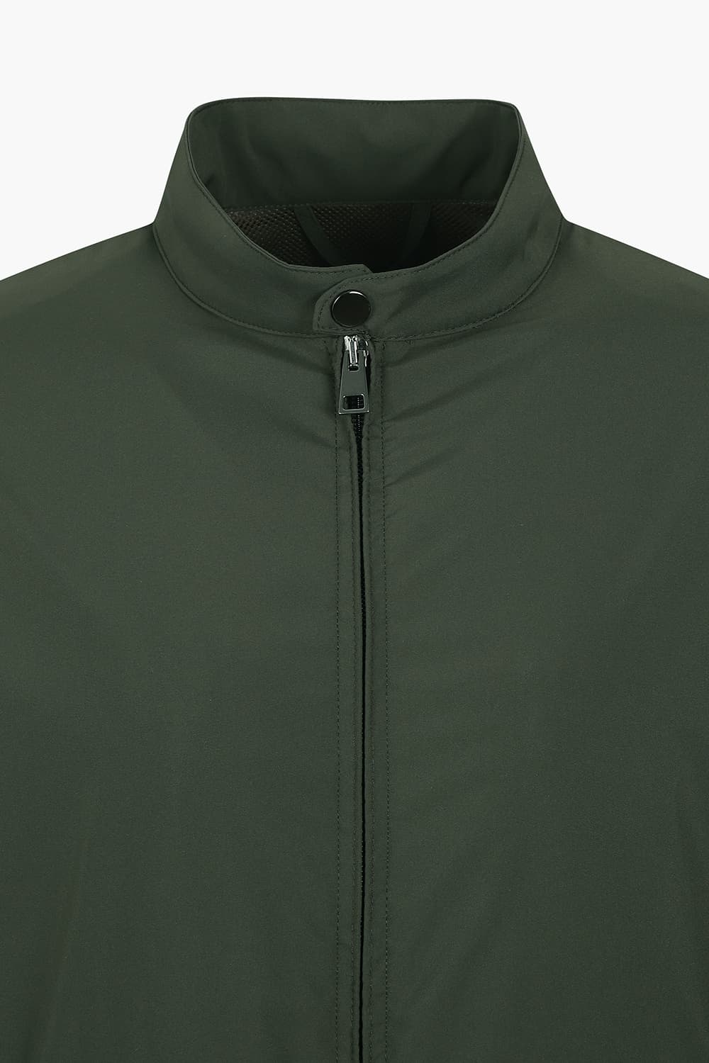 폴리 넥 버튼 점퍼 카키 RE5SMMAOT804R79