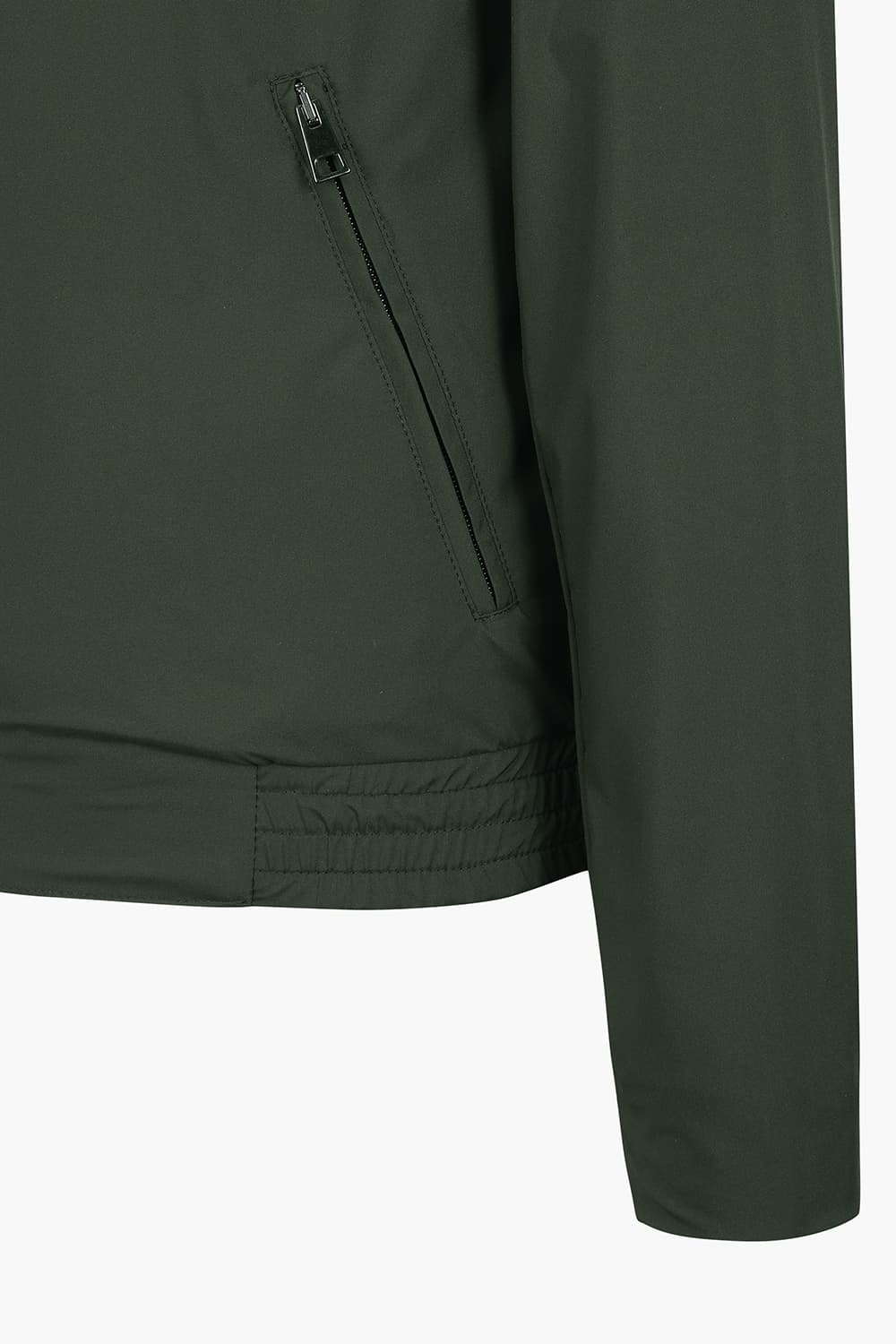 폴리 넥 버튼 점퍼 카키 RE5SMMAOT804R79