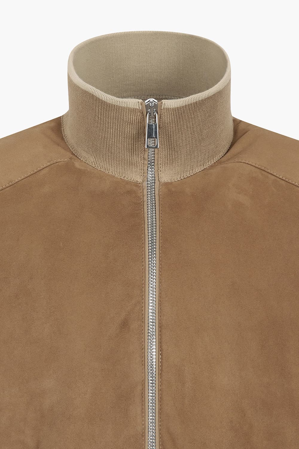 염소가죽 스웨이드 블루종 브라운 RE5SMMALE801R85