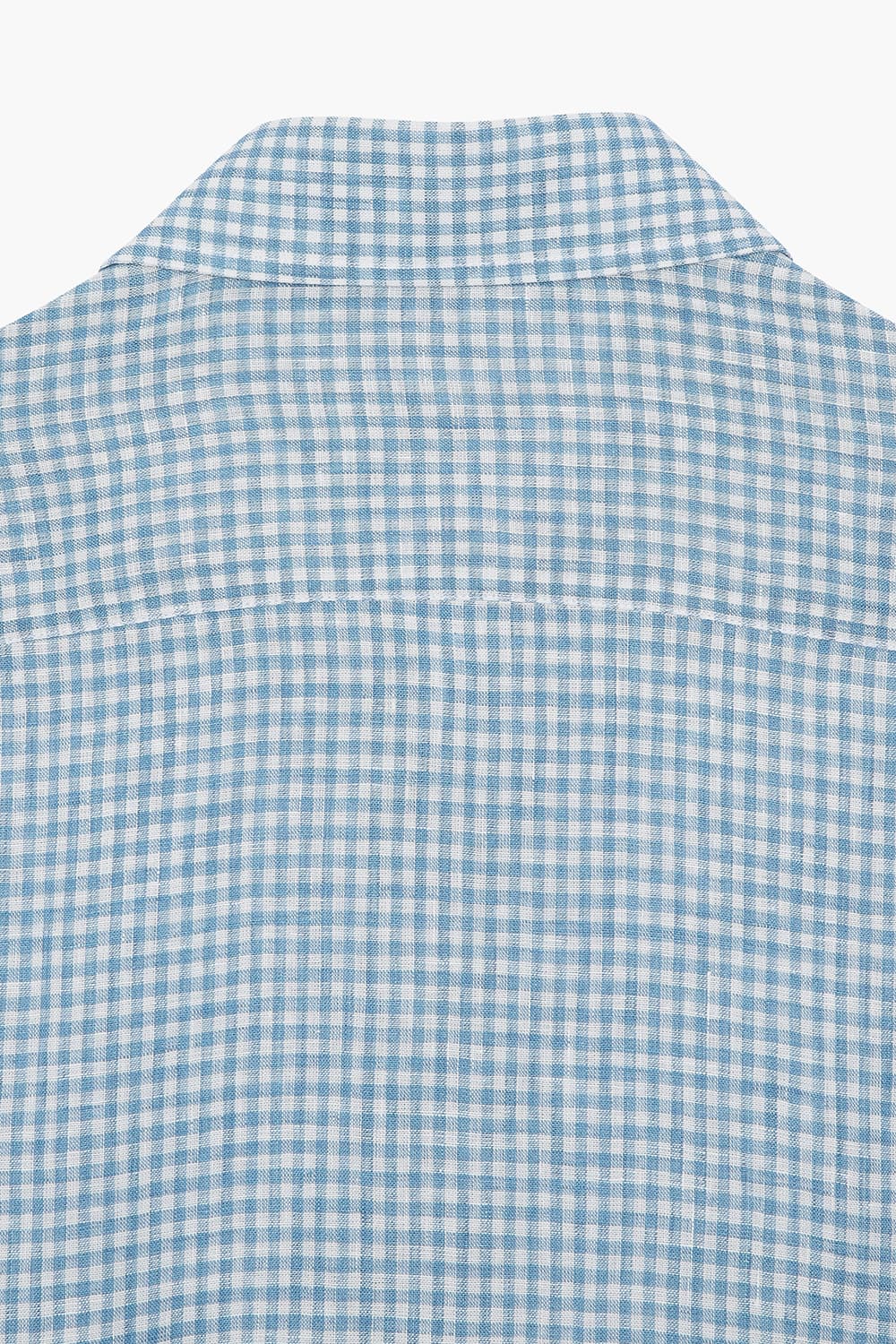 BEAULIEU 코튼 깅엄 체크 셔츠 BE070P544602