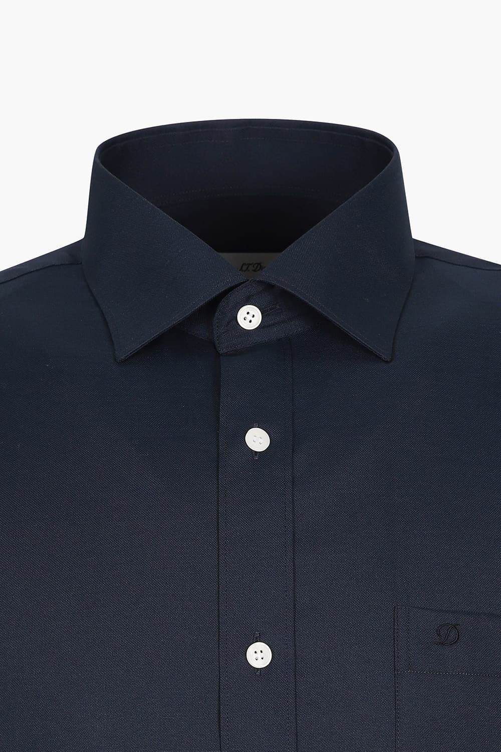도비 솔리드 주얼리 단추 110 비즈니스 셔츠 네이비 SE5SM11LS110SNY