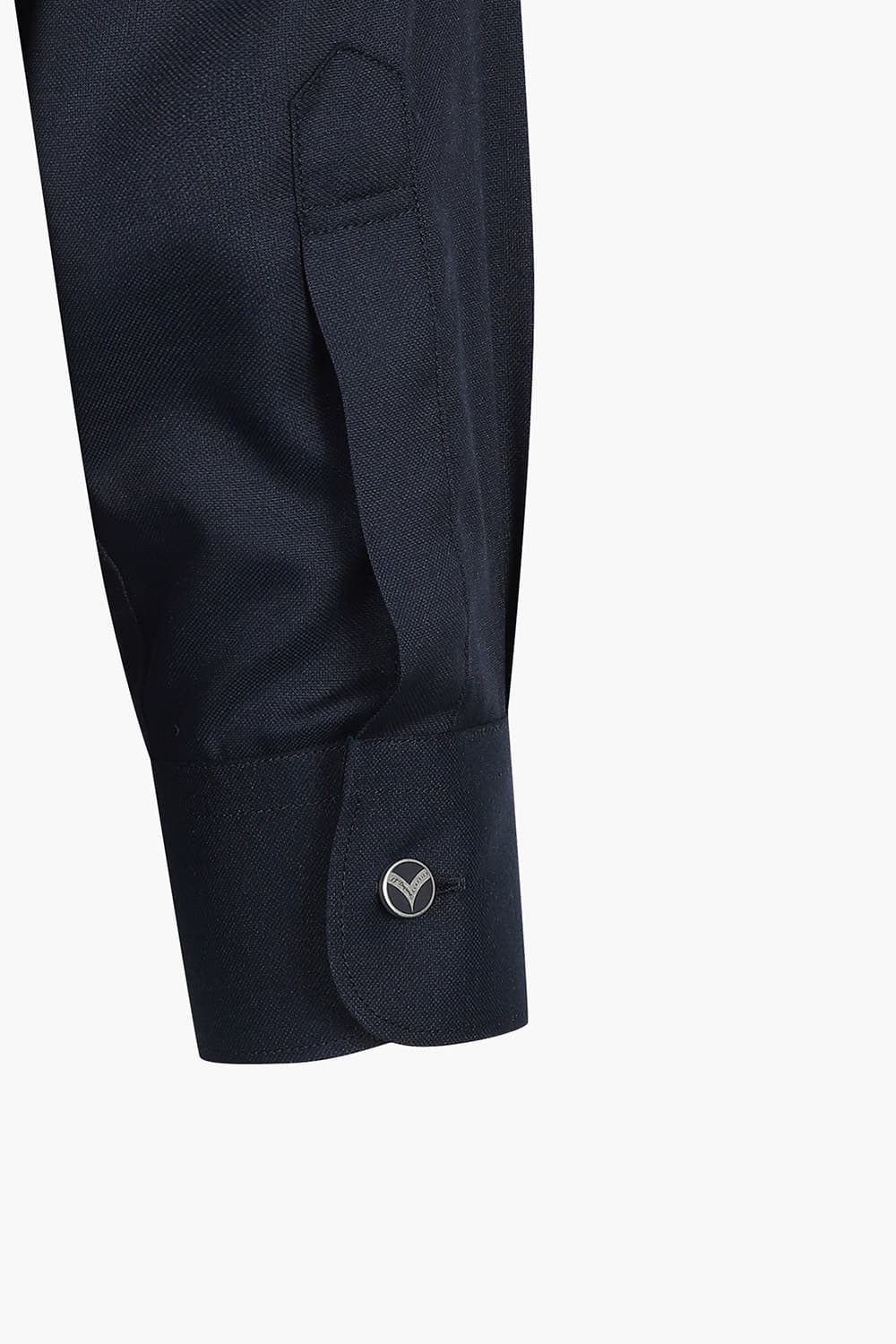 도비 솔리드 주얼리 단추 110 비즈니스 셔츠 네이비 SE5SM11LS110SNY