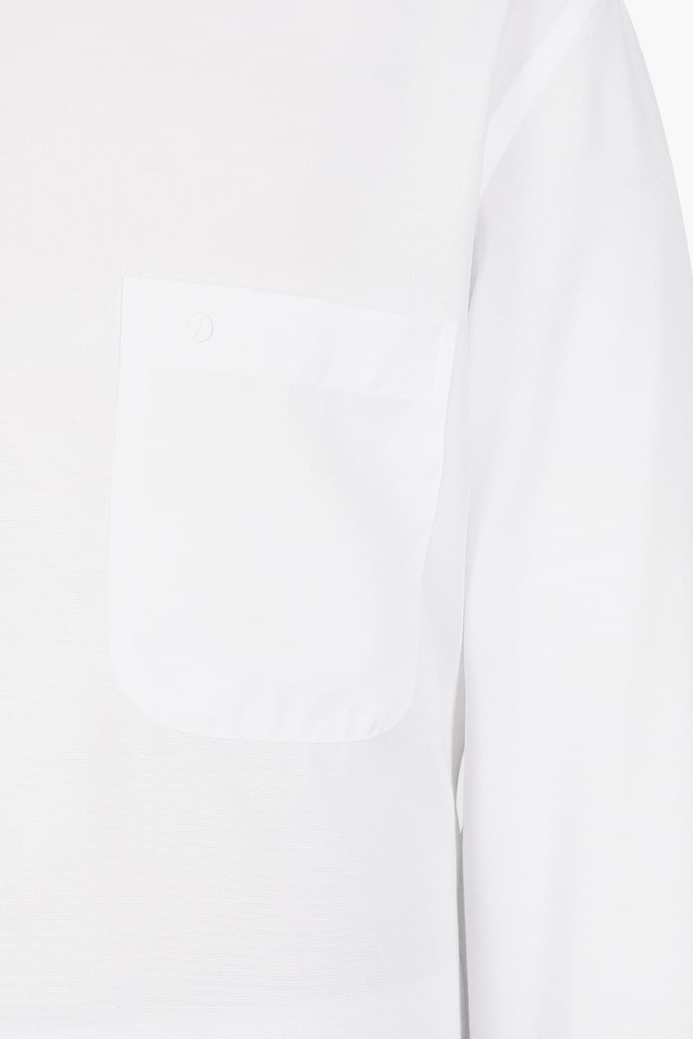 도비 솔리드 주얼리 단추 110 비즈니스 셔츠 화이트 SE5SM11LS110SWH