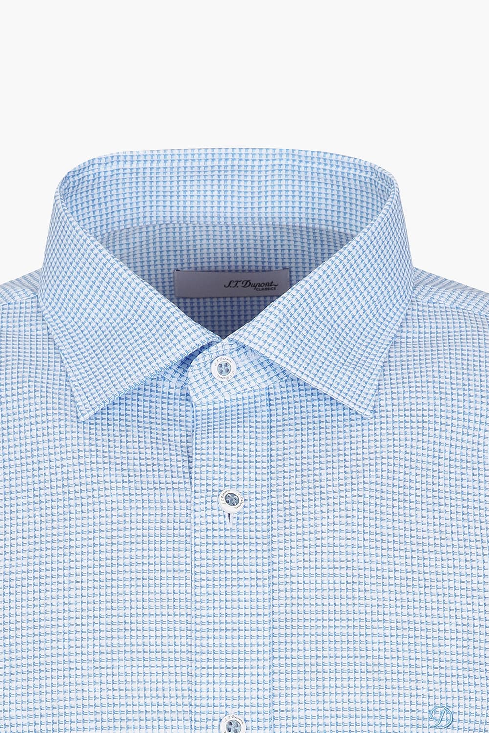 스트레치 판넬체크 119 비즈니스 셔츠 블루 SE5SM11LS119SBU