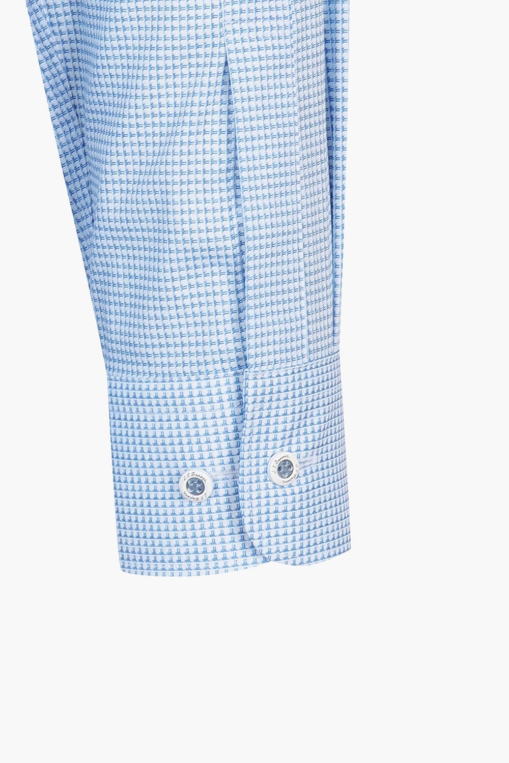 스트레치 판넬체크 119 비즈니스 셔츠 블루 SE5SM11LS119SBU