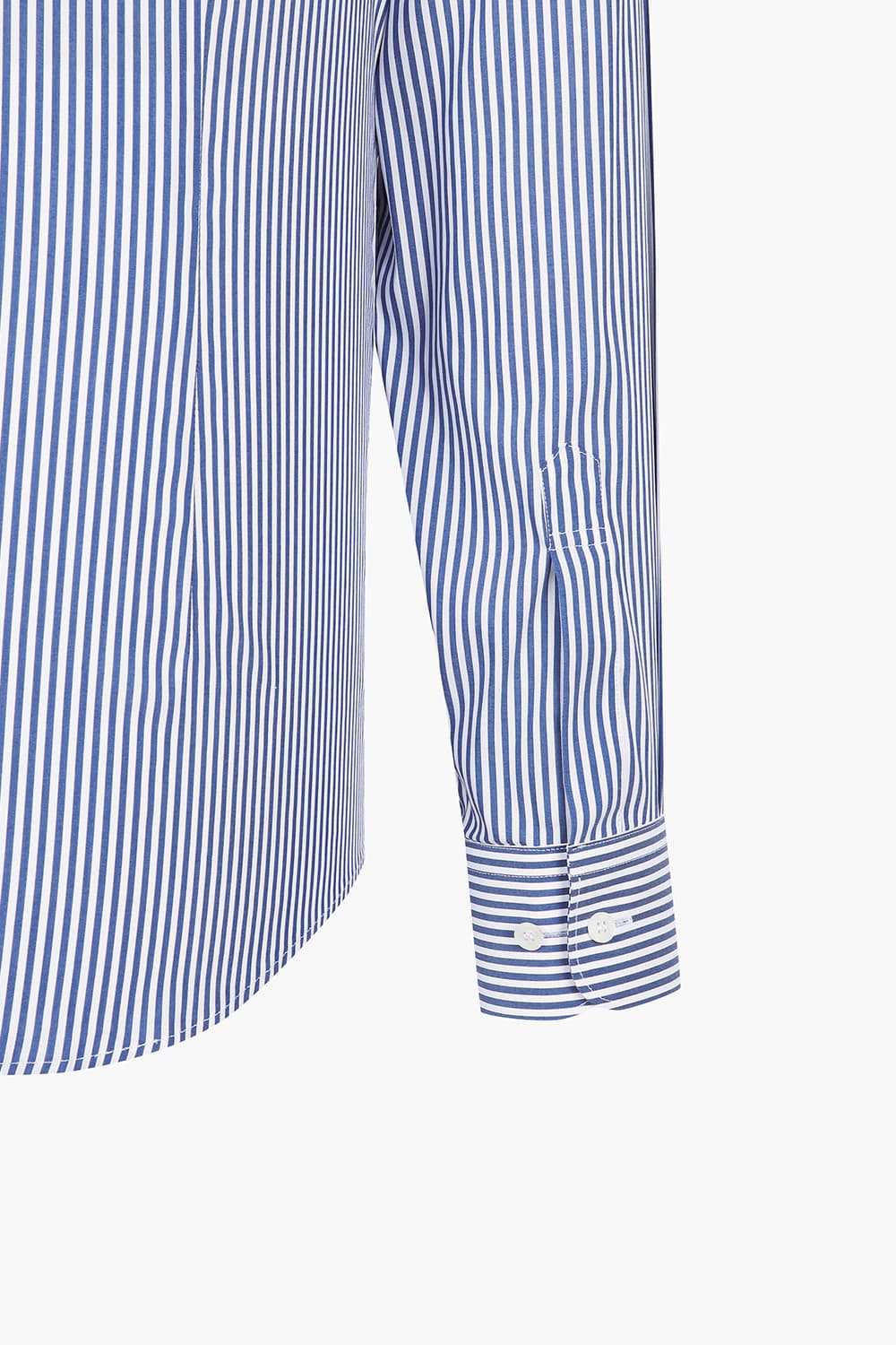 스트레치 런던 스트라이프 321 컴포터블 셔츠 네이비 SE5SM21LS321SNY