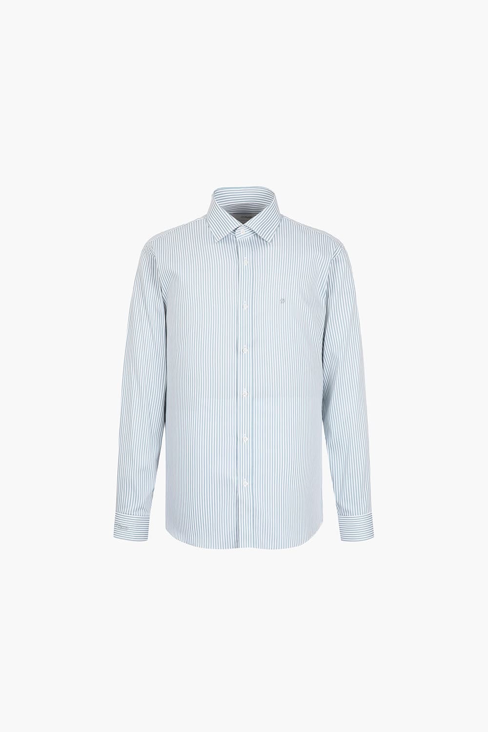 스트레치 런던 스트라이프 321 컴포터블 셔츠 그린 SE5SM21LS321SGE