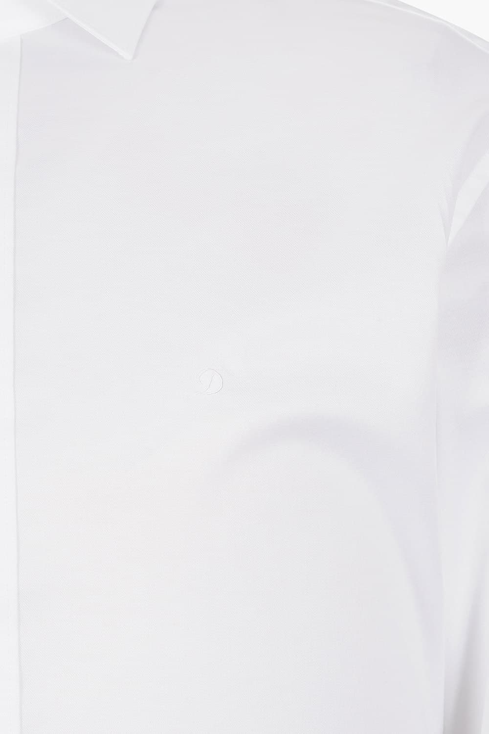 [140's] 순면 솔리드 301 컴포터블 셔츠 화이트 SE5SM21LS301SWH