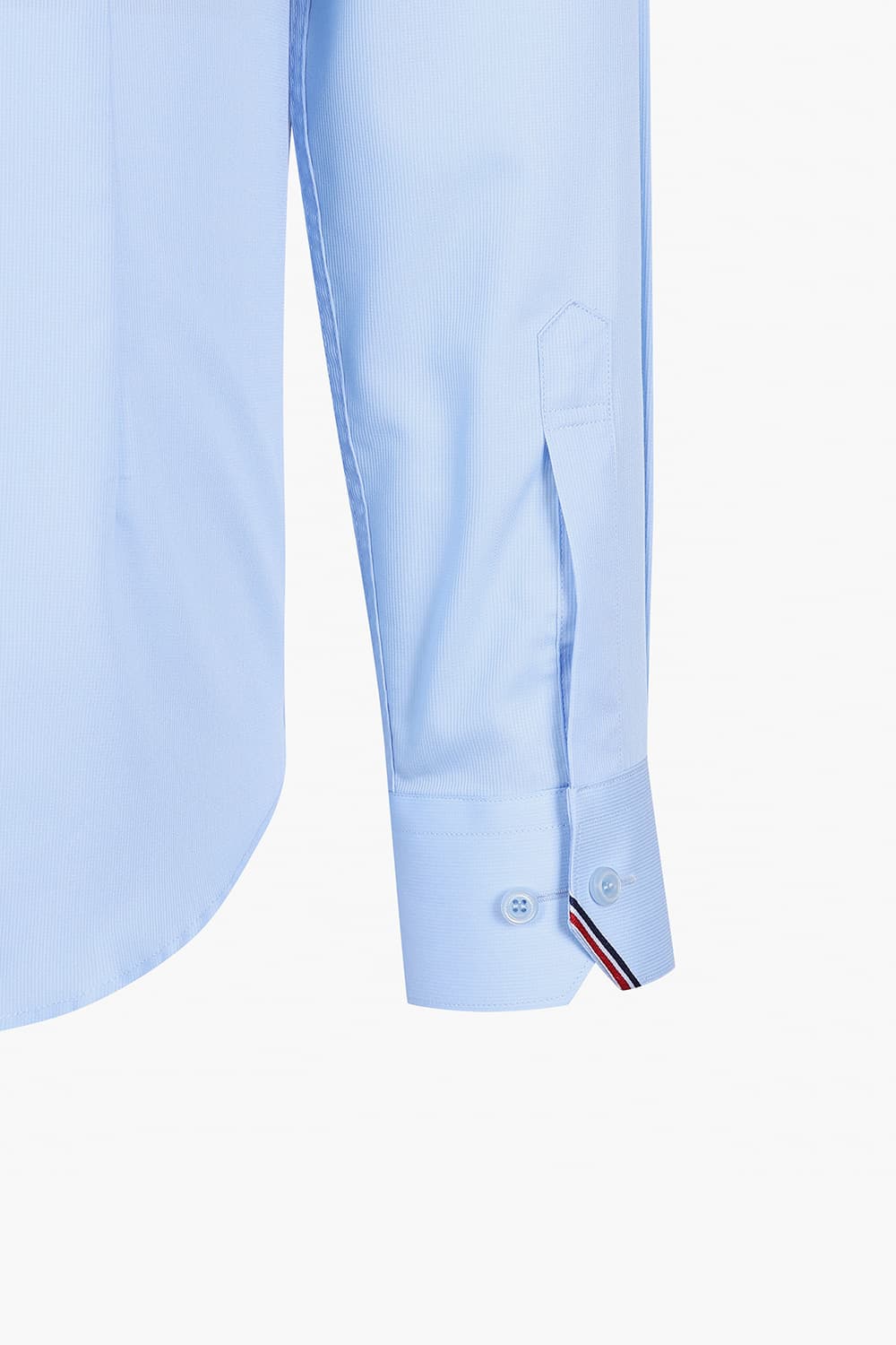 텐셀 도비 커프스 트리콜로르 316 컴포터블 셔츠 블루 SE5SM21LS316SBU