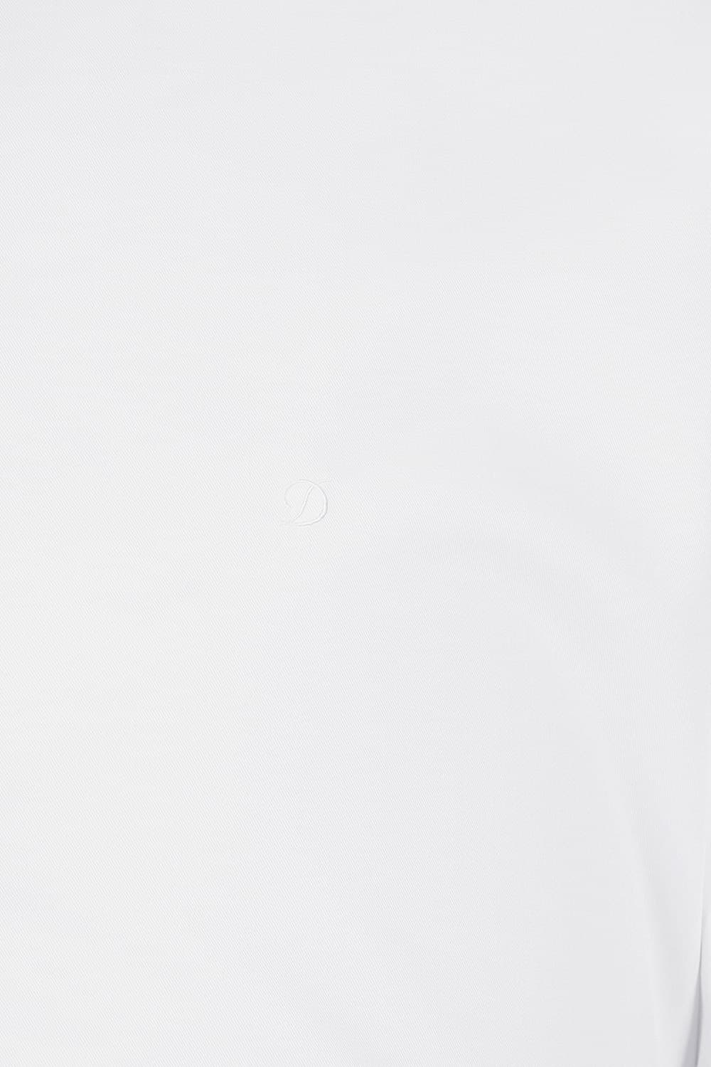 스트레치 트리콜로르 자수 311 컴포터블 셔츠 화이트 SE5SM21LS311SWH