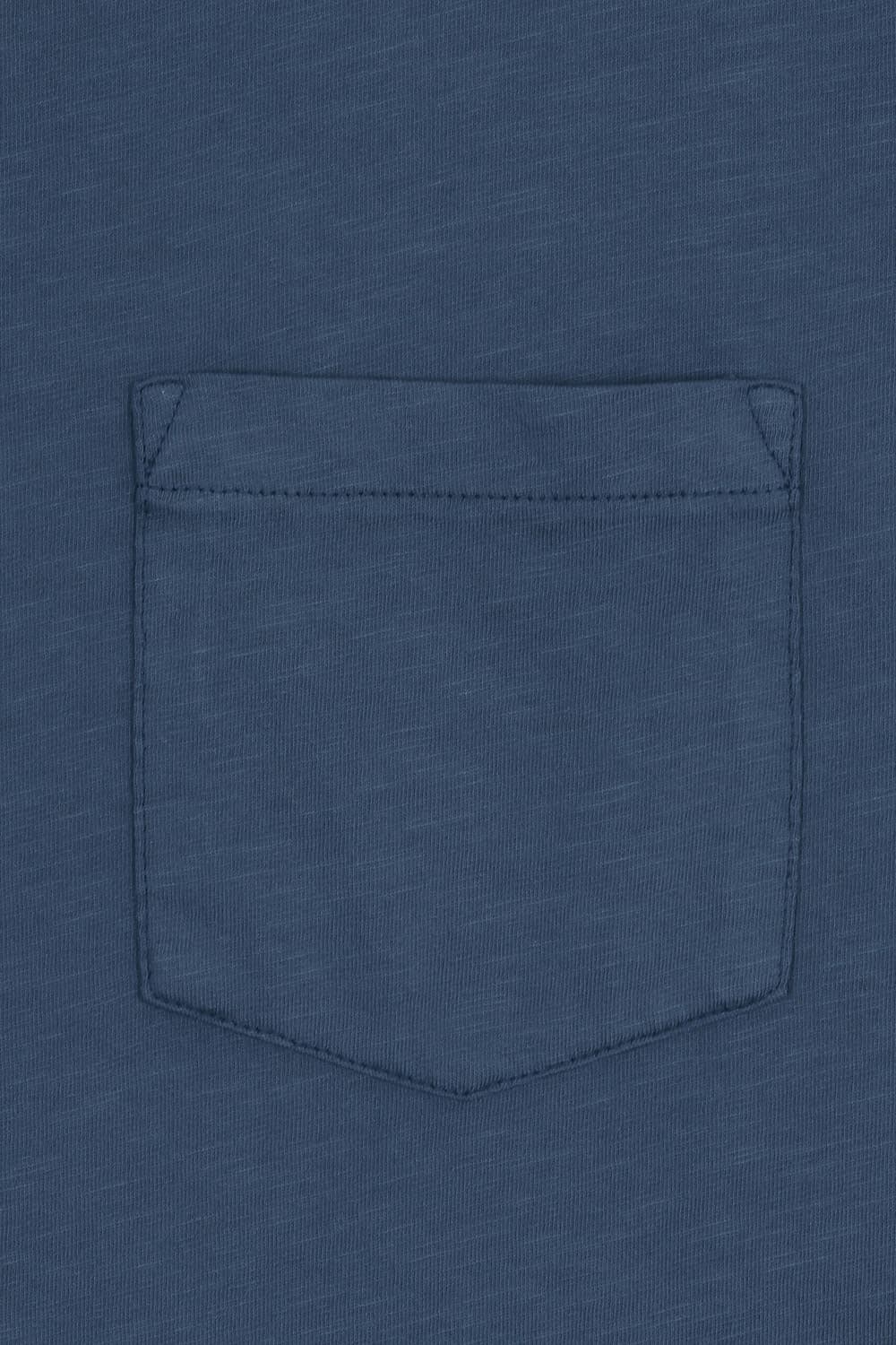 코튼 포켓 크루넥 반소매 티셔츠 BD7130305