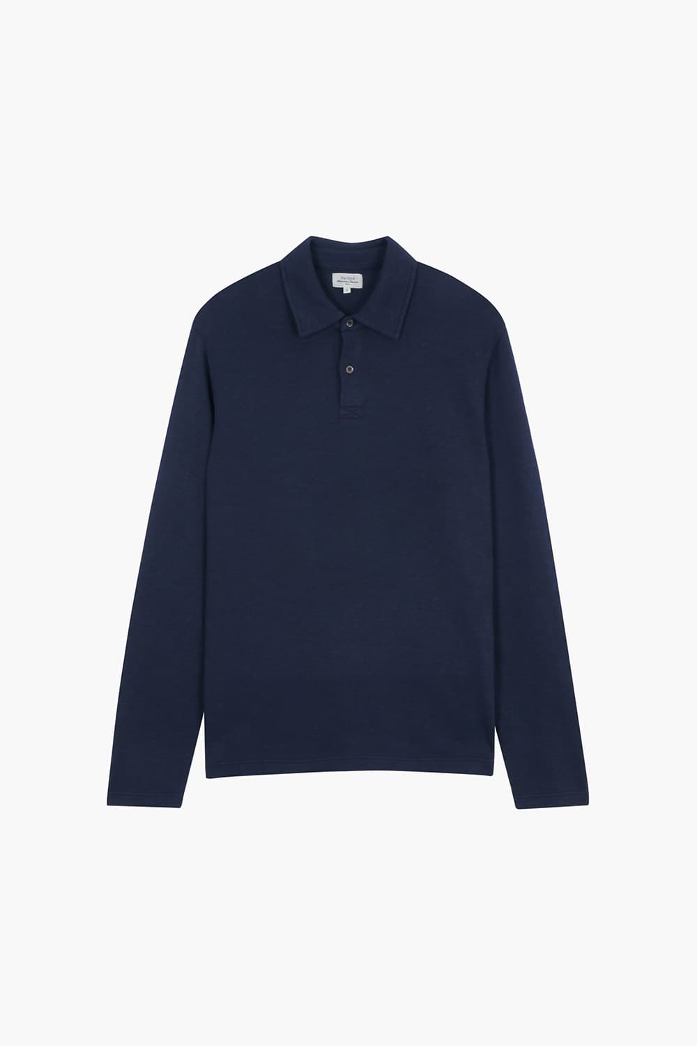 하프 버튼 카라 티셔츠 네이비 QE5SMHTTE105Q66