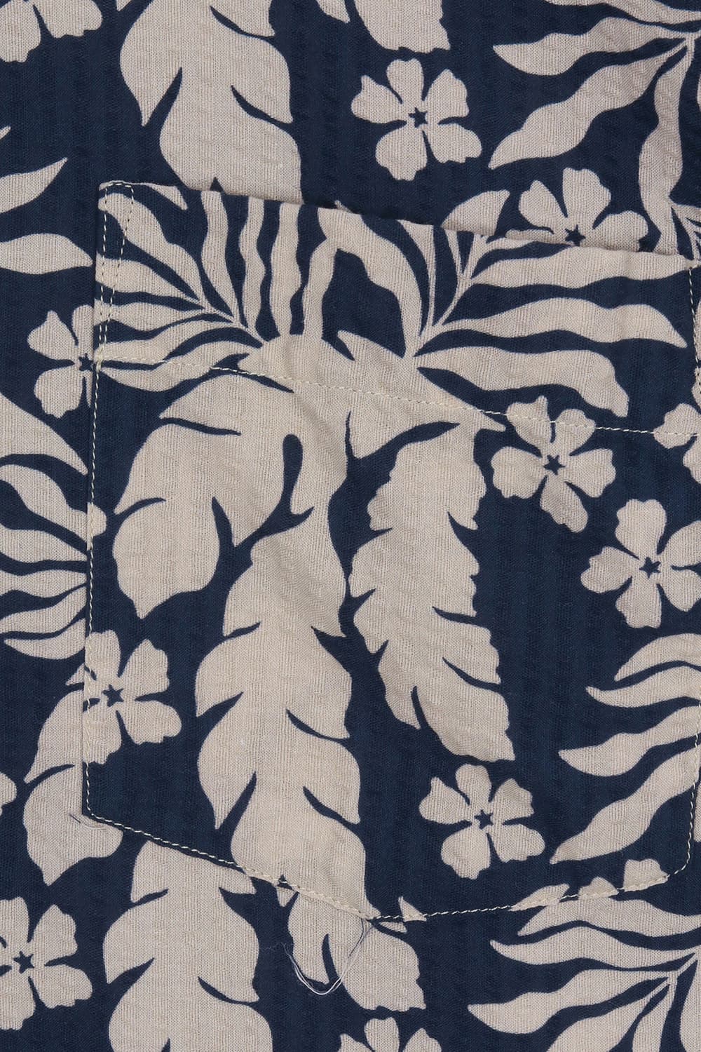 코튼 하와이안 테일러드 카라 반소매 셔츠 BD1403801