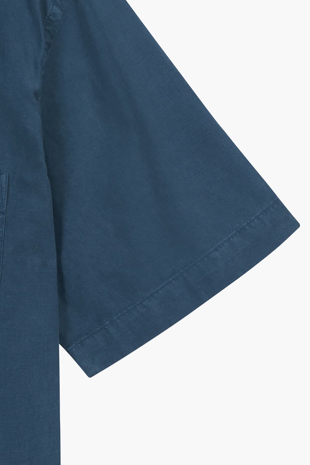 면 혼방 포켓 테일러드 카라 반소매 셔츠 BD0400560