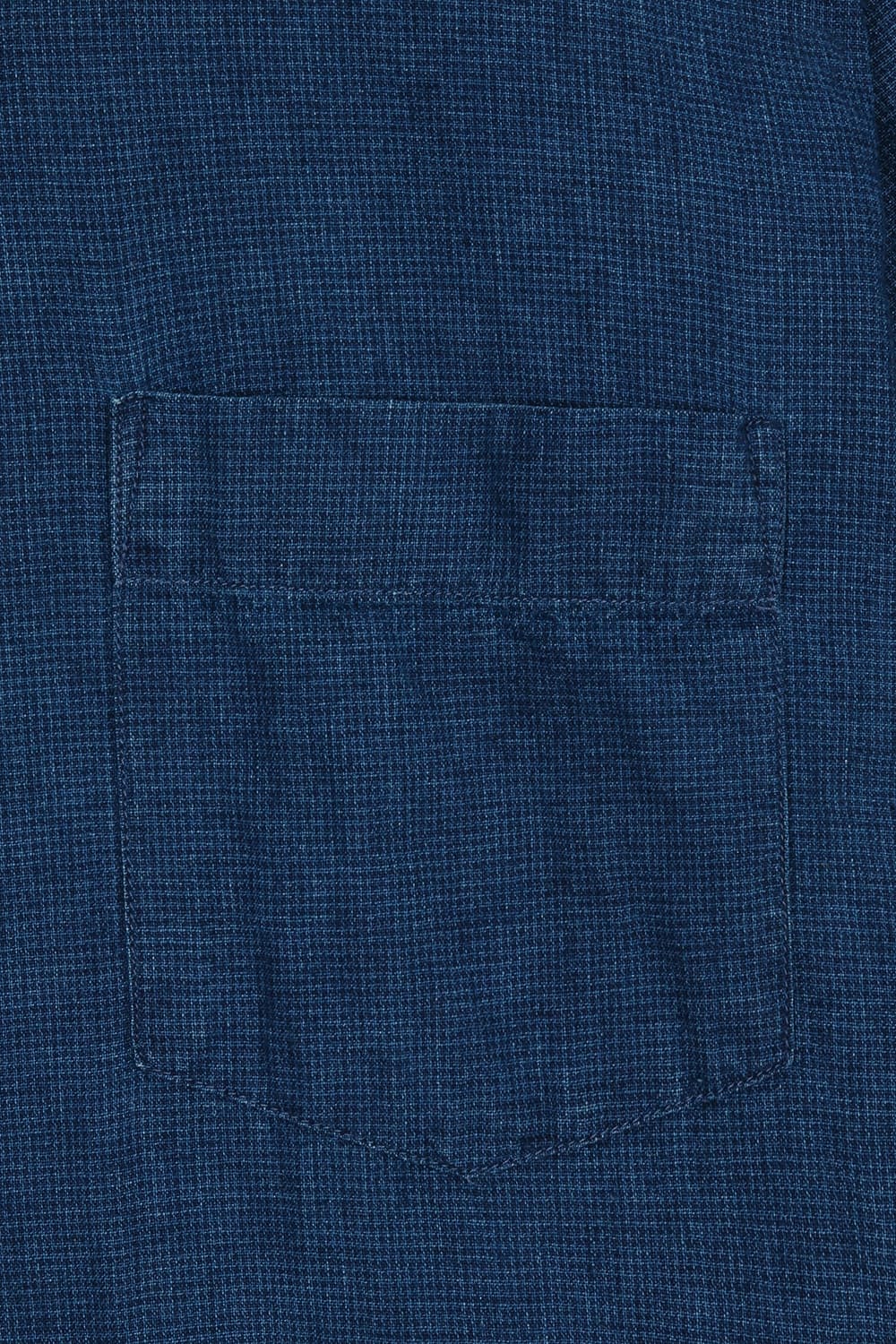 데님 포켓 테일러드 카라 반소매 셔츠 BD1402801