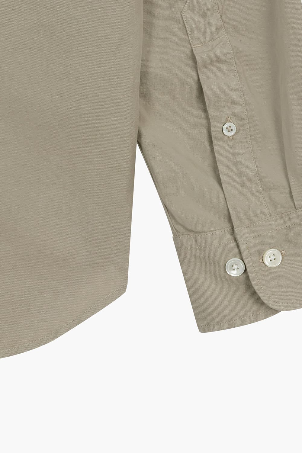 PATROL 면 혼방 버튼 다운 투 포켓 셔츠 BD0500588