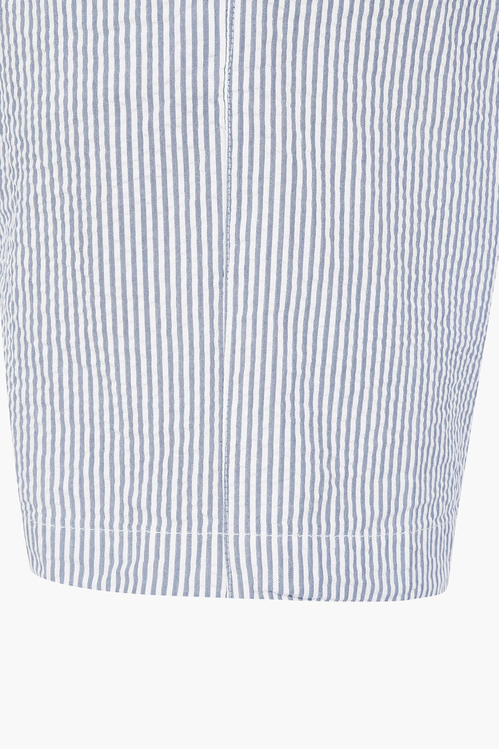 코튼 스트라이프 밴딩 하프팬츠 블루 QE5SMHTPT509Q61