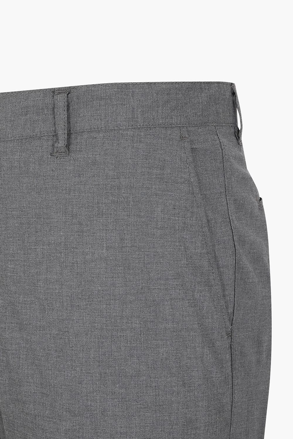 코튼믹스 슬림핏 팬츠 그레이 QE5SMHTPT102Q93