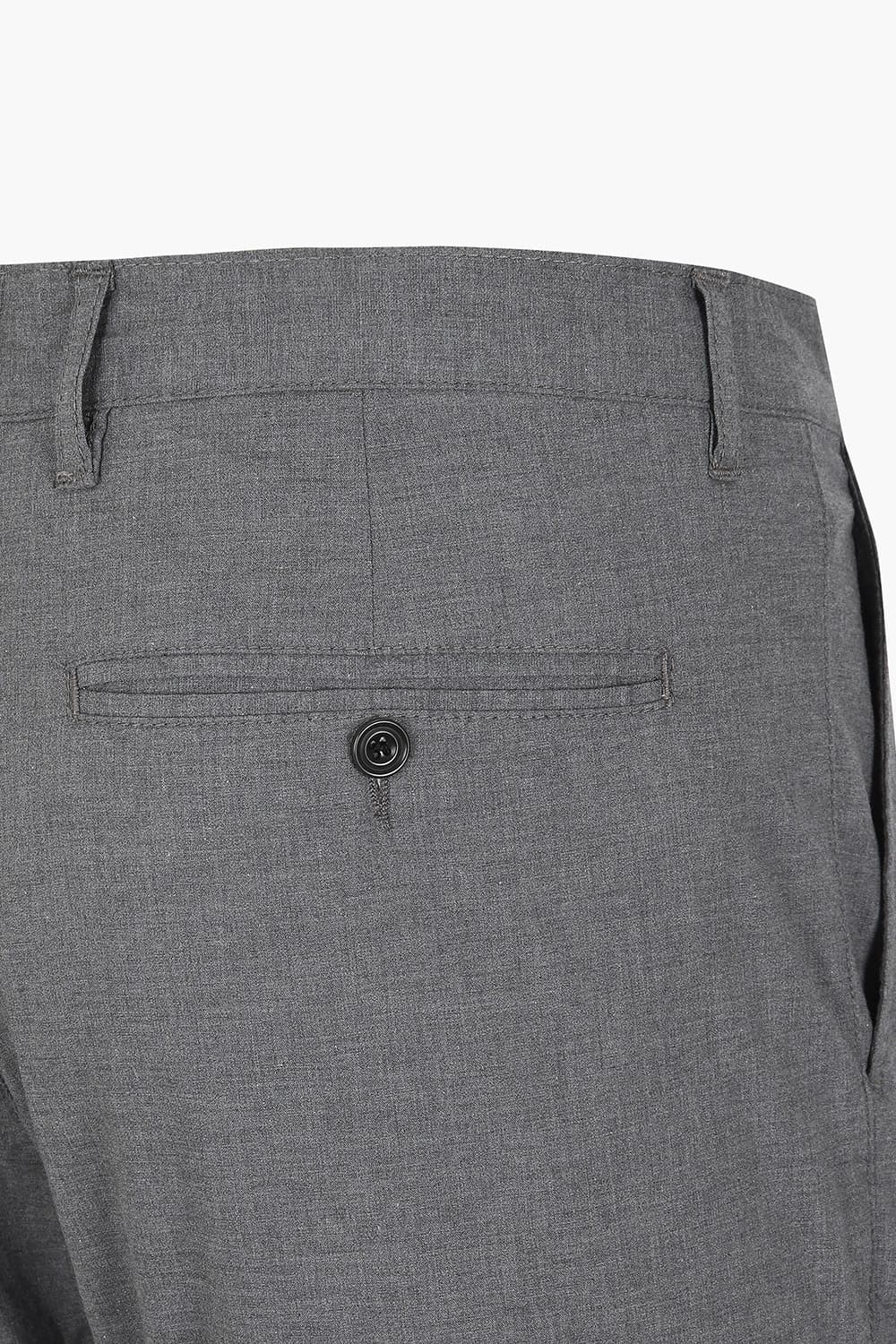 코튼믹스 슬림핏 팬츠 그레이 QE5SMHTPT102Q93