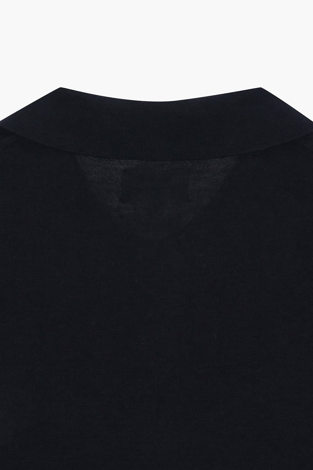 캐시미어 혼방 폴로 긴소매 니트 BDQ231201