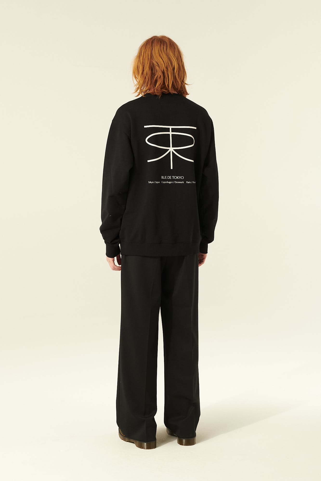 울 믹스 PILOT 바지 블랙 QE4FMRDPT101Q99