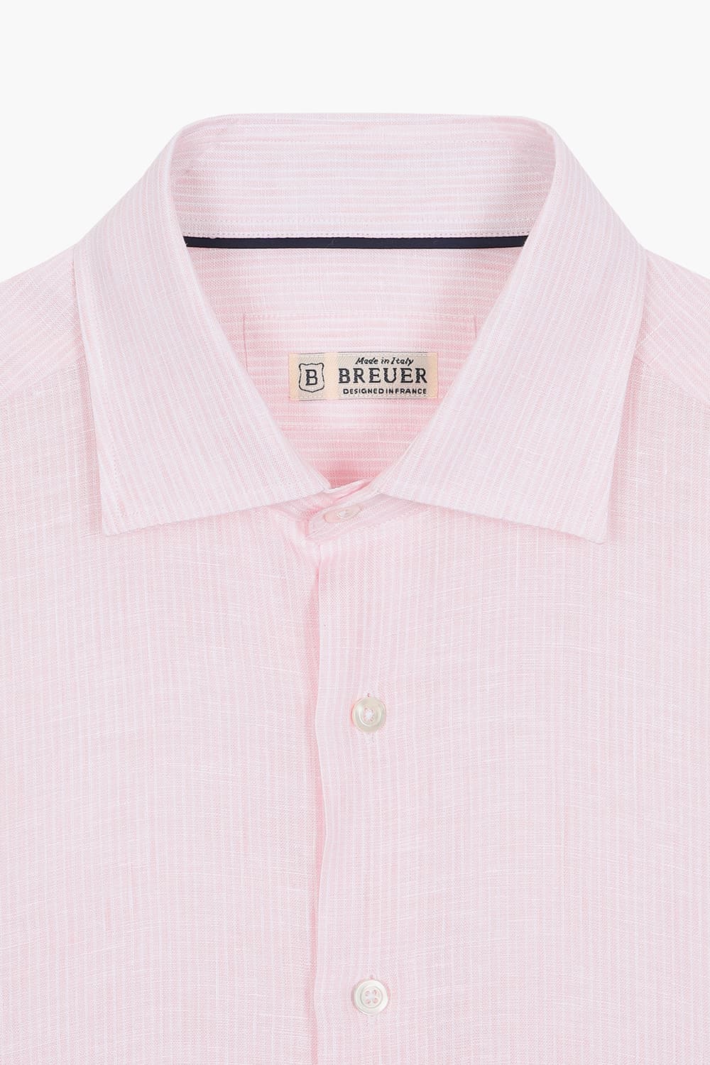 BEAULIEU 린넨 스트라이프 셔츠 BE060P544502