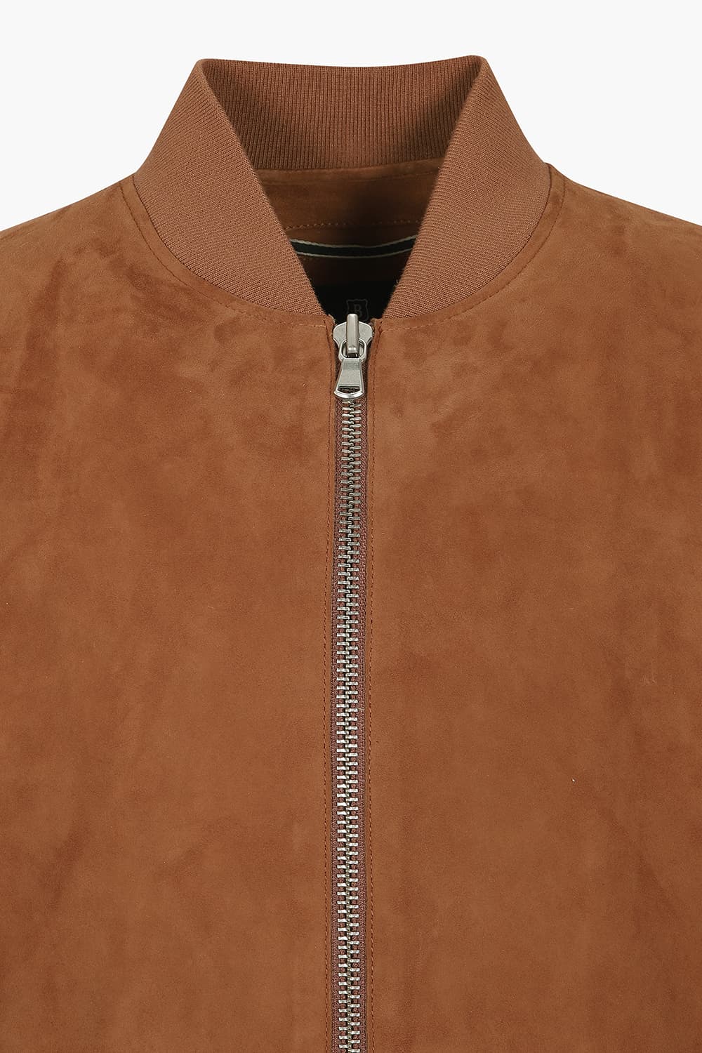 GIUBBINO 램스킨 블루종 가죽 점퍼 188U32PEL61321