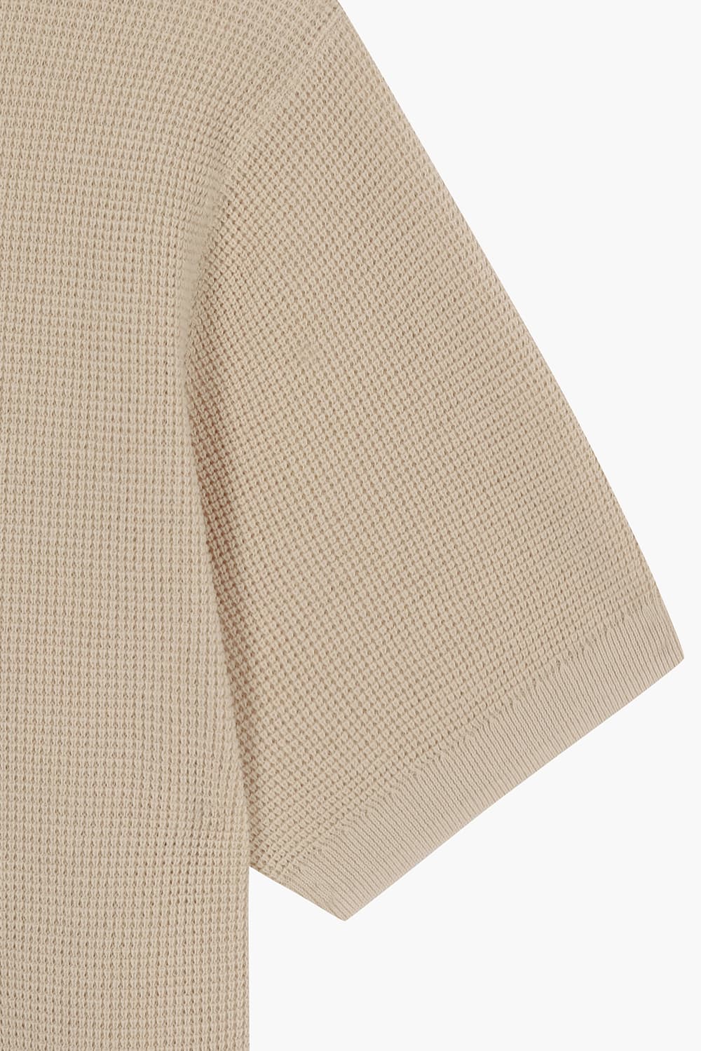 SALIX 린넨 혼방 크루넥 반소매 니트 201SALIXST-L1005