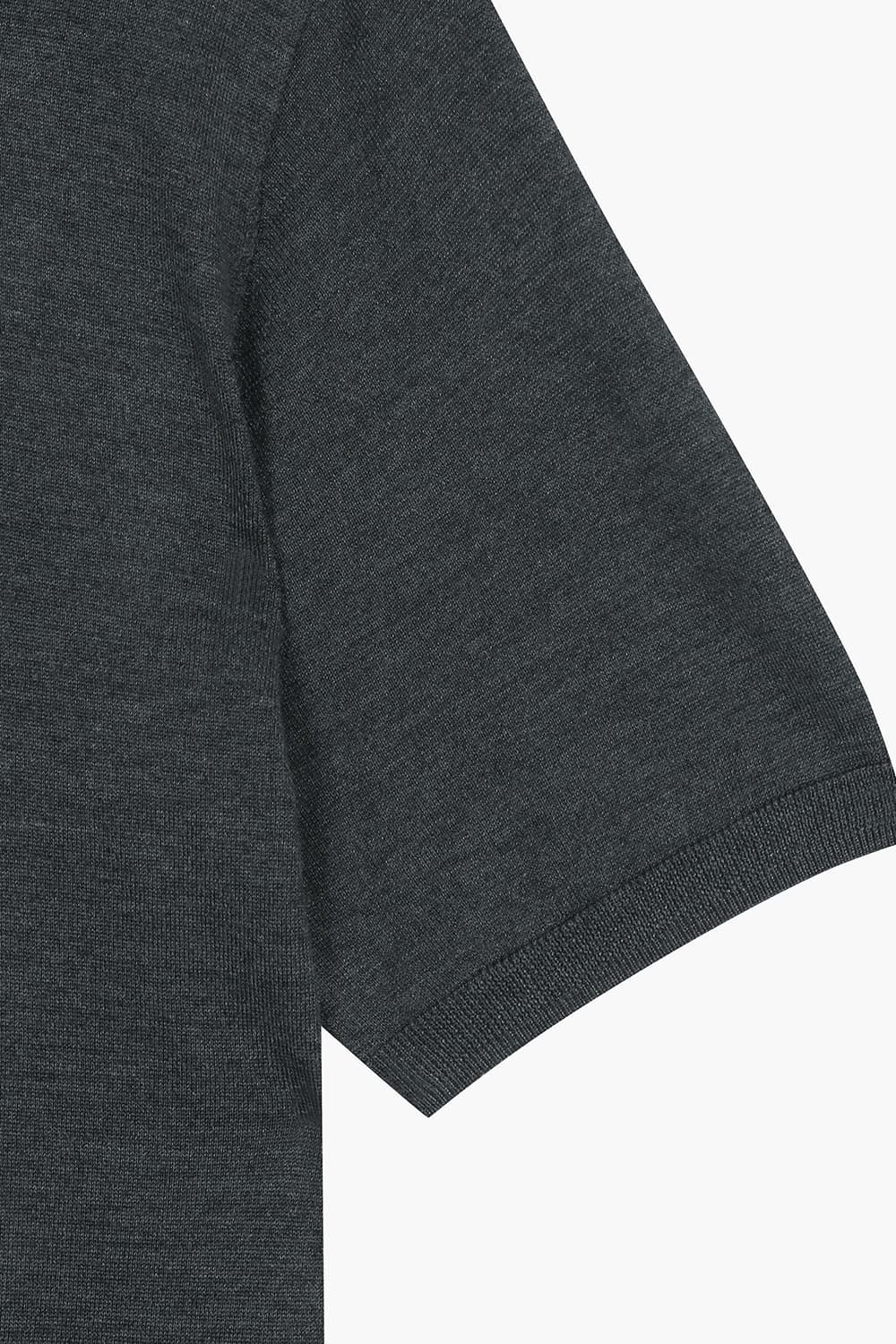 캐시미어 혼방 폴로 반소매 니트 1224SAMRKANDW3119