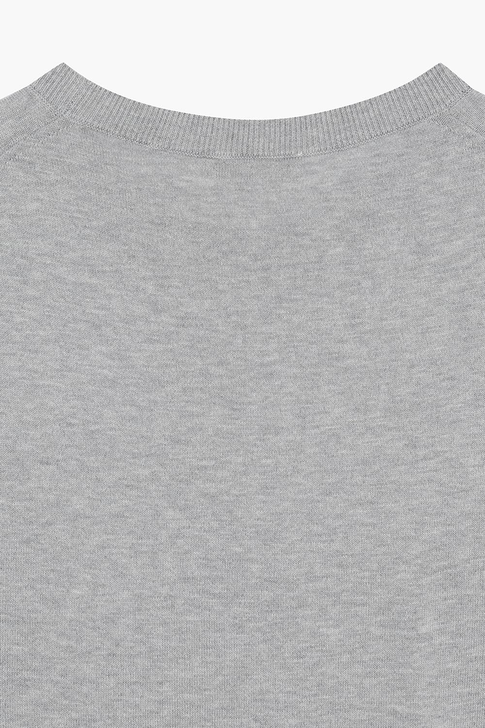 MC 실크 혼방 크루넥 반소매 니트 BPS132P555201