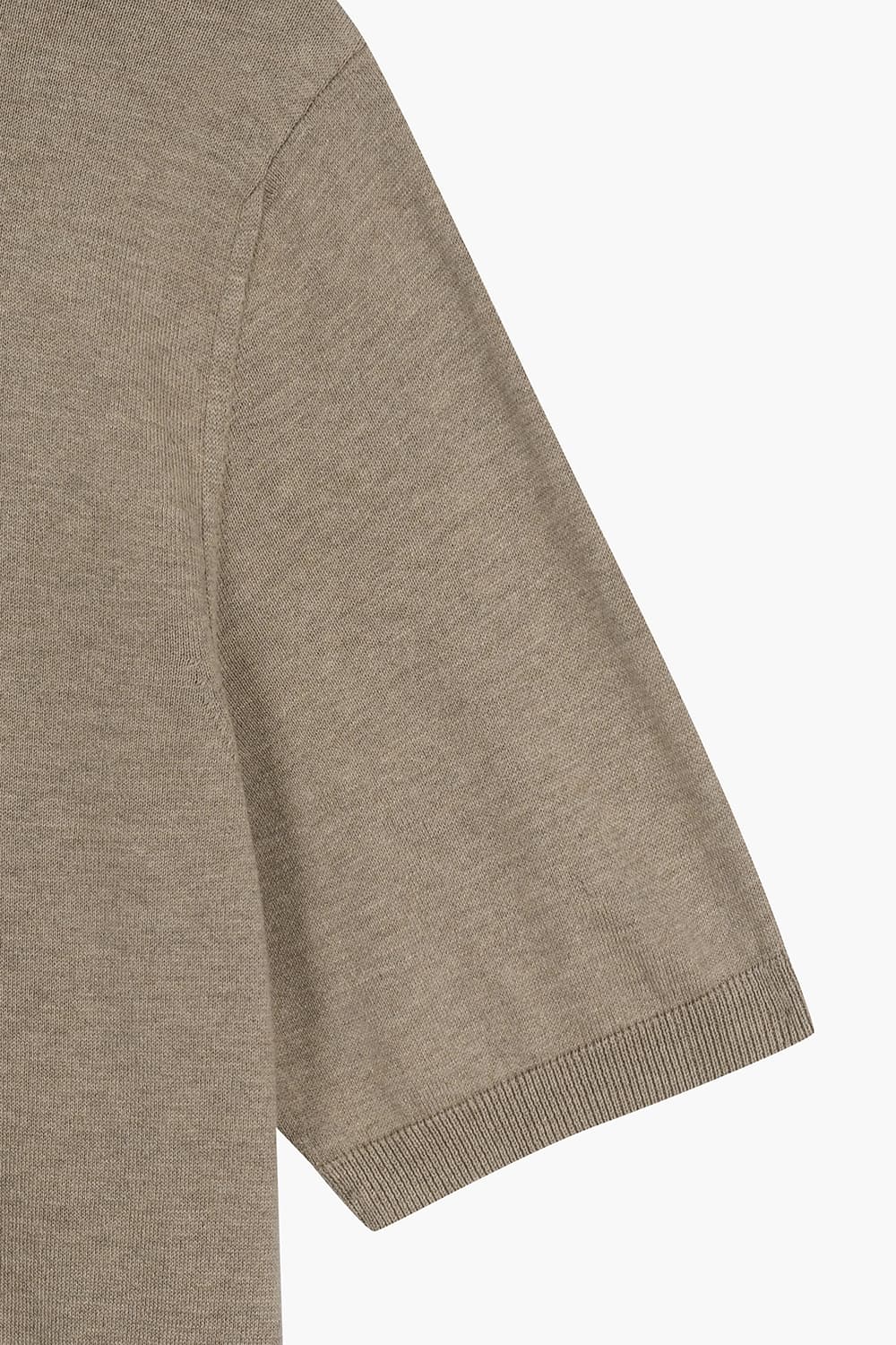 MC 실크 혼방 크루넥 반소매 니트 BPS132P555205