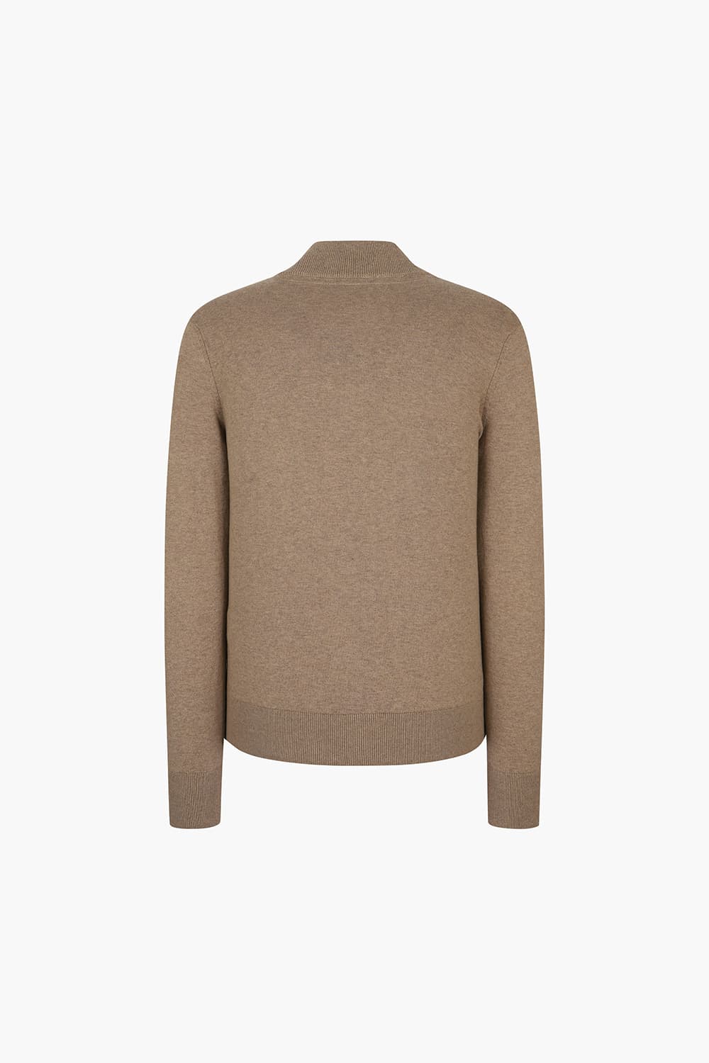 코튼 헨리넥 니트 집업 BR1004P554005