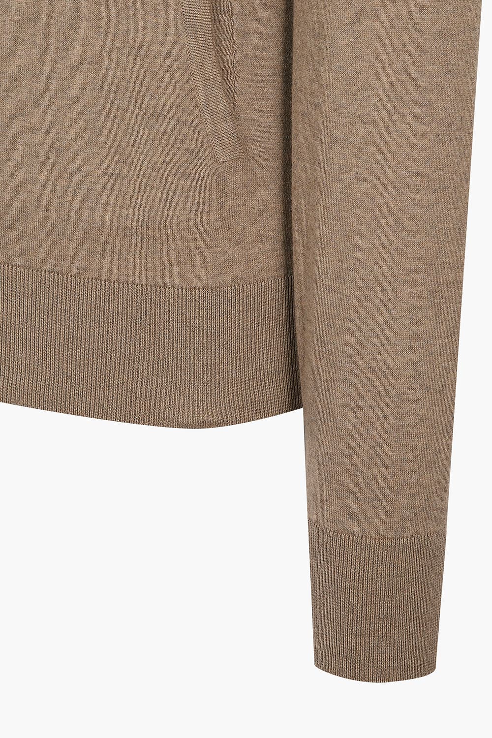 코튼 헨리넥 니트 집업 BR1004P554005