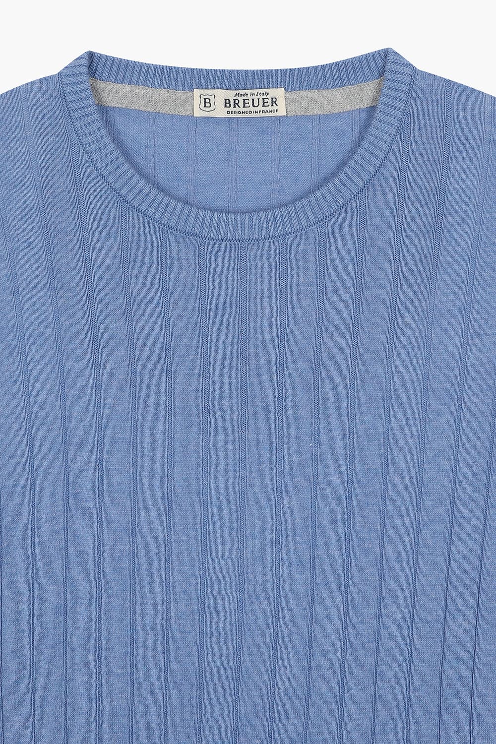 ROND 코튼 크루넥 긴소매 니트 BR1006P554013