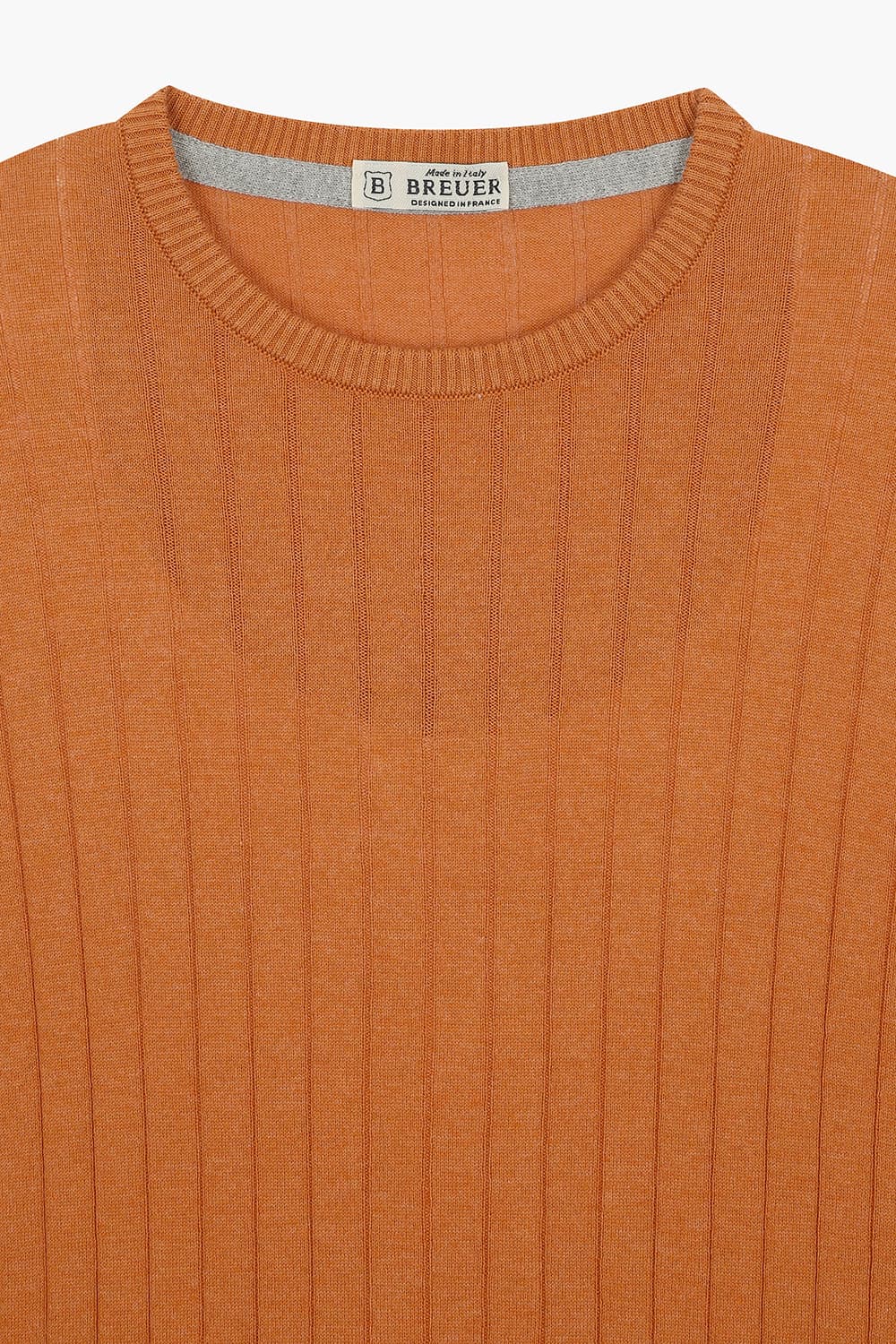 ROND 코튼 크루넥 긴소매 니트 BR1006P554014