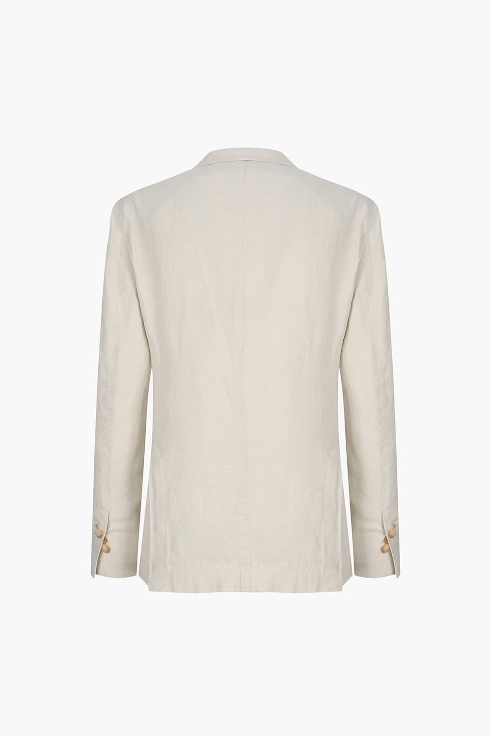 프리미엄 린넨 투 버튼 자켓 아이보리 RE5SMMAJA808R10