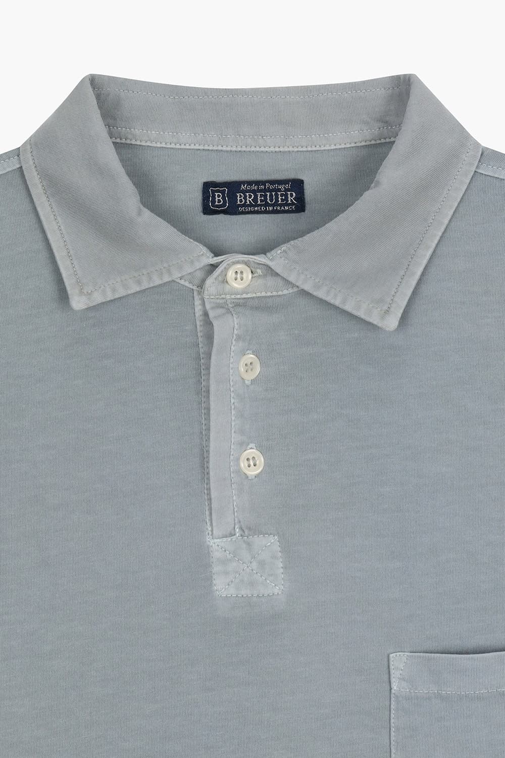 MC 코튼 버튼 다운 반소매 티셔츠 69170P562311